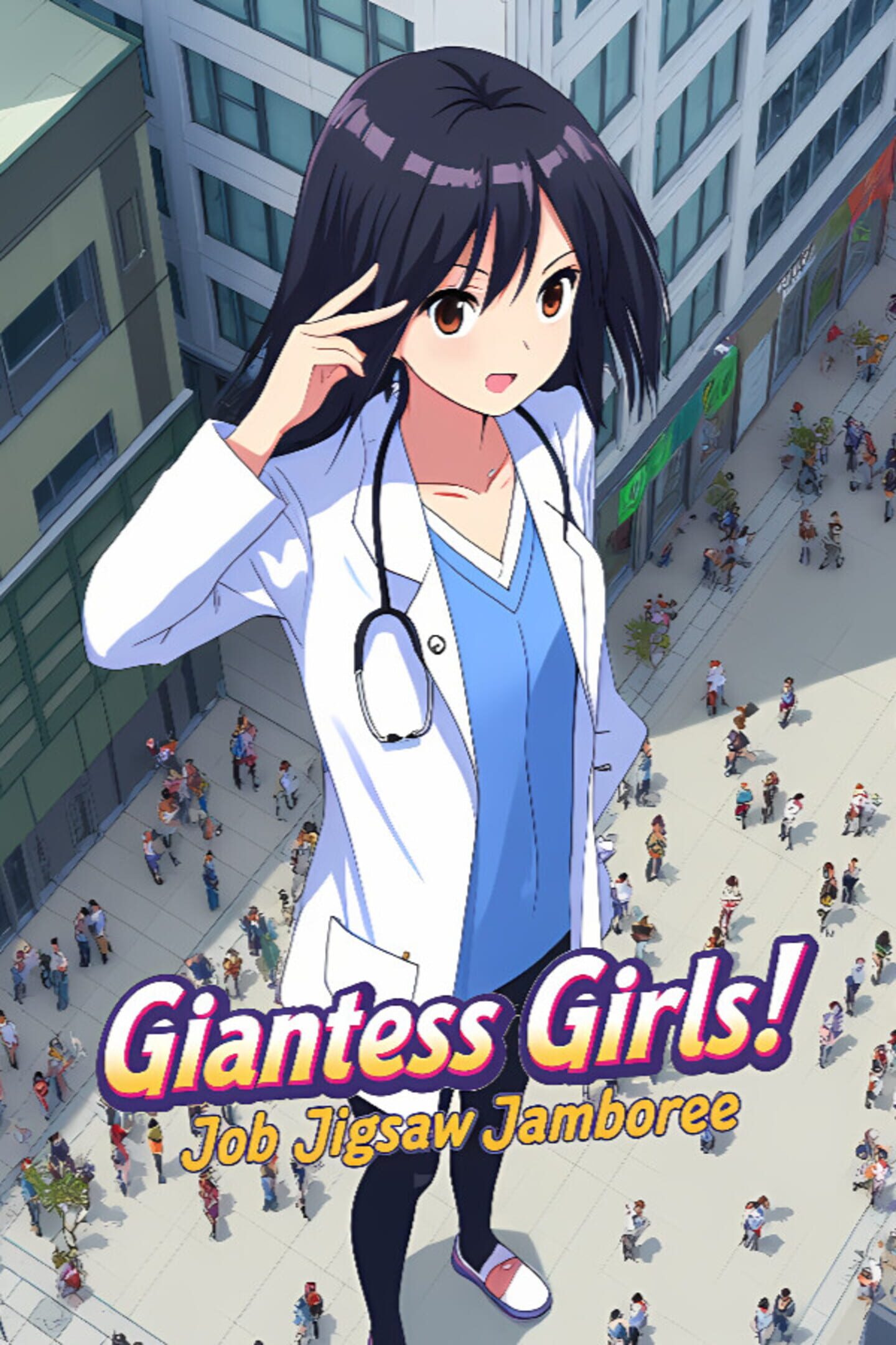 Giantess Girls! Job Jigsaw Jamboree cover