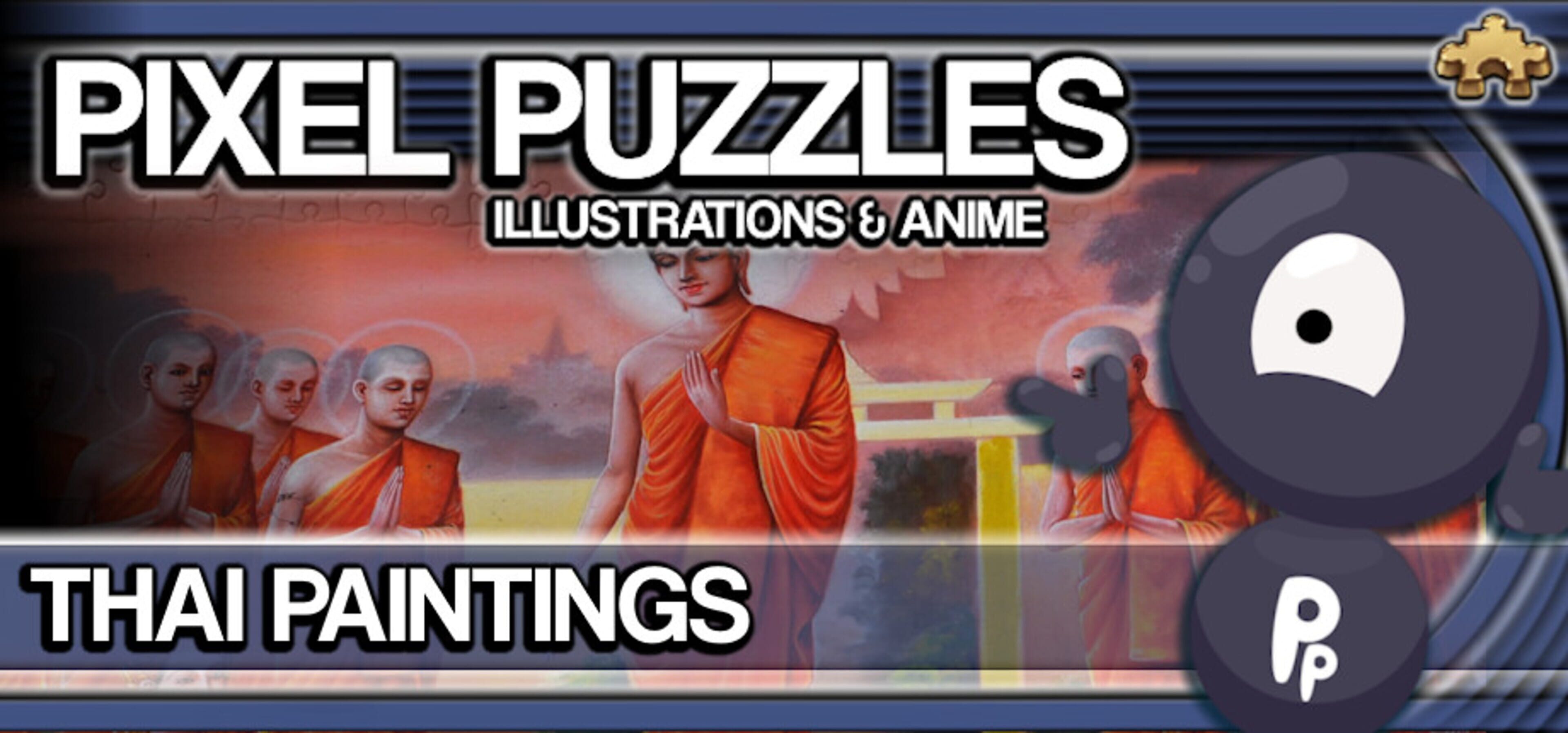 Pixel Puzzles: Illustrations & Anime - Jigsaw Pack: Thai Paintings cover