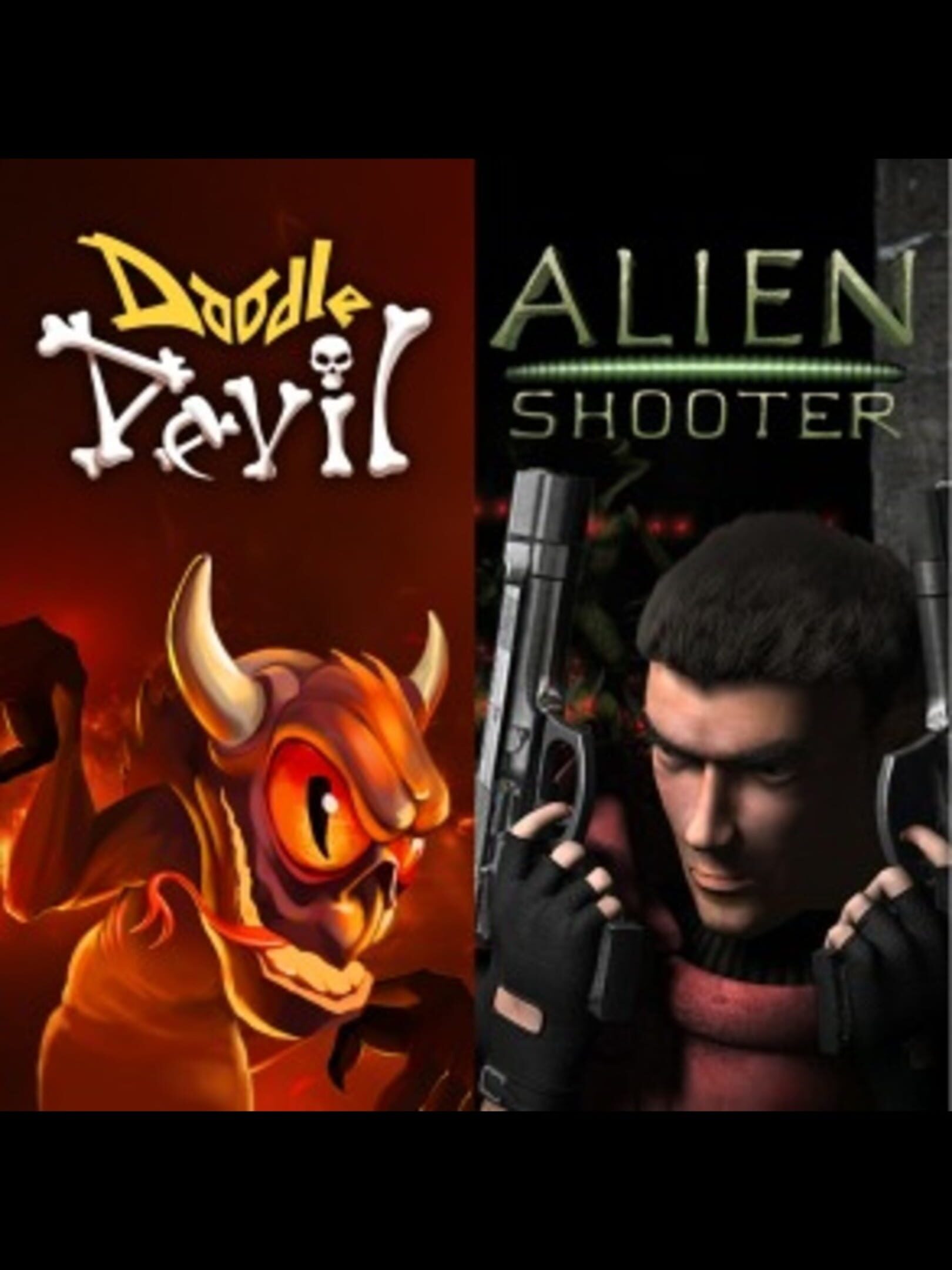 Doodle Devil & Alien Shooter cover