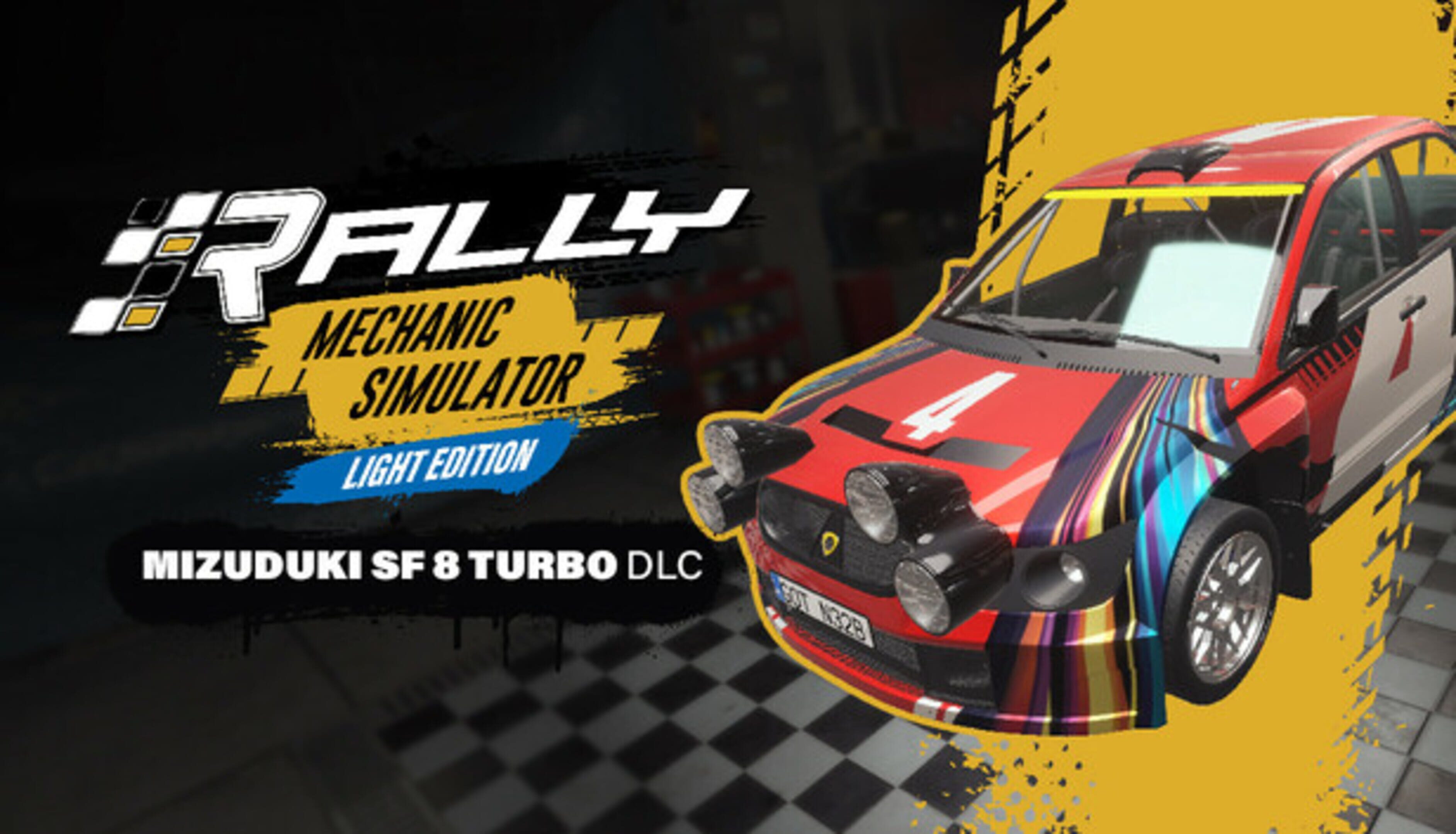 Rally Mechanic Simulator: Mizuduki SF 8 Turbo cover