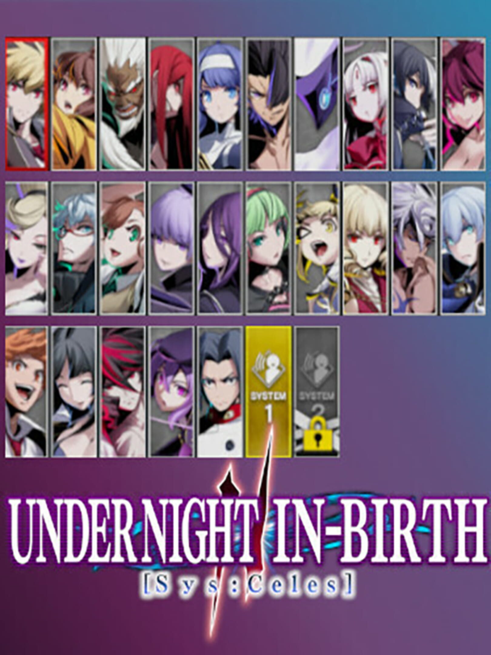 Under Night In-Birth II Sys:Celes - 25 Announcer Characters