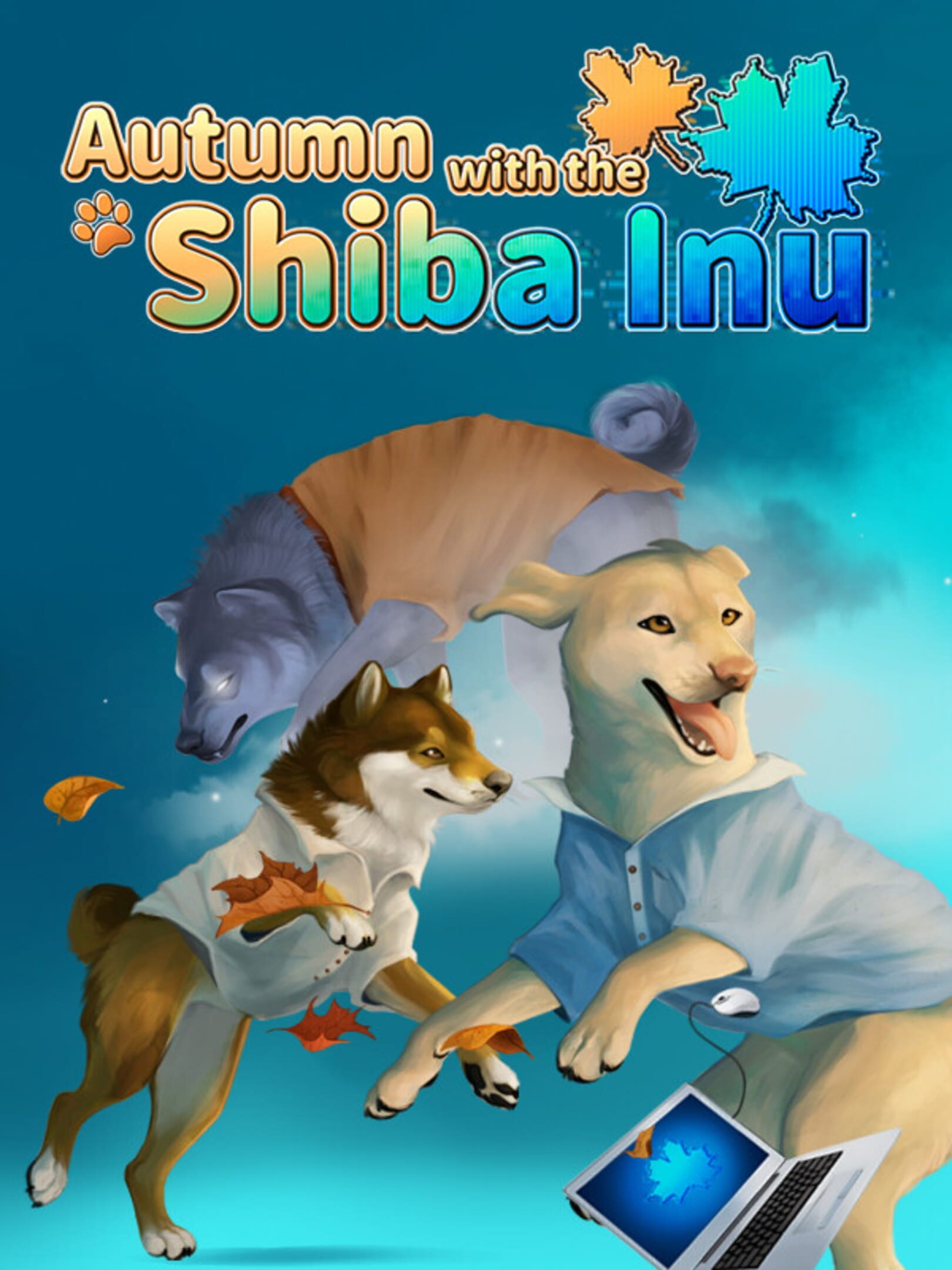 Autumn with the Shiba Inu