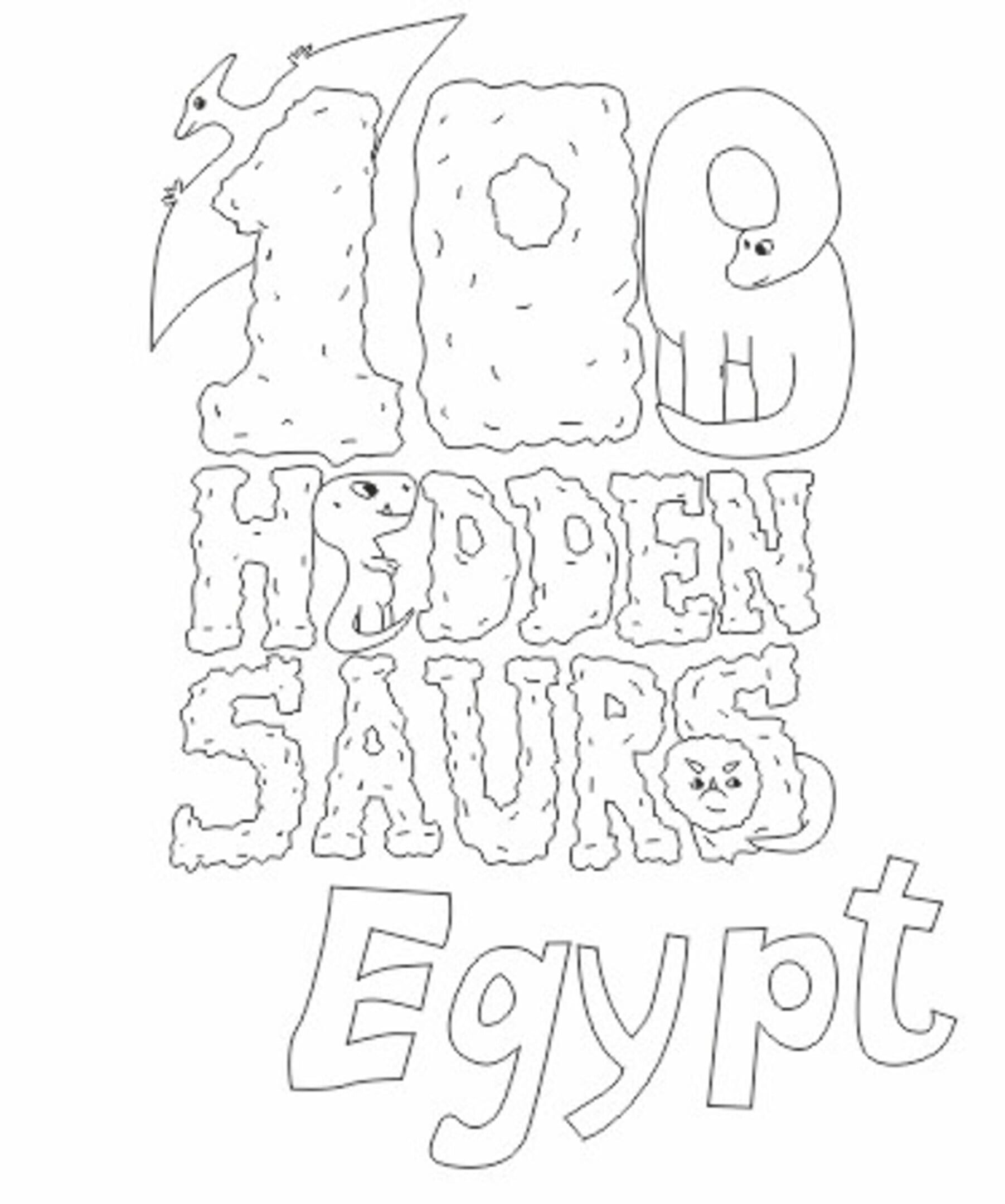100 Hiddensaurs: Egypt cover