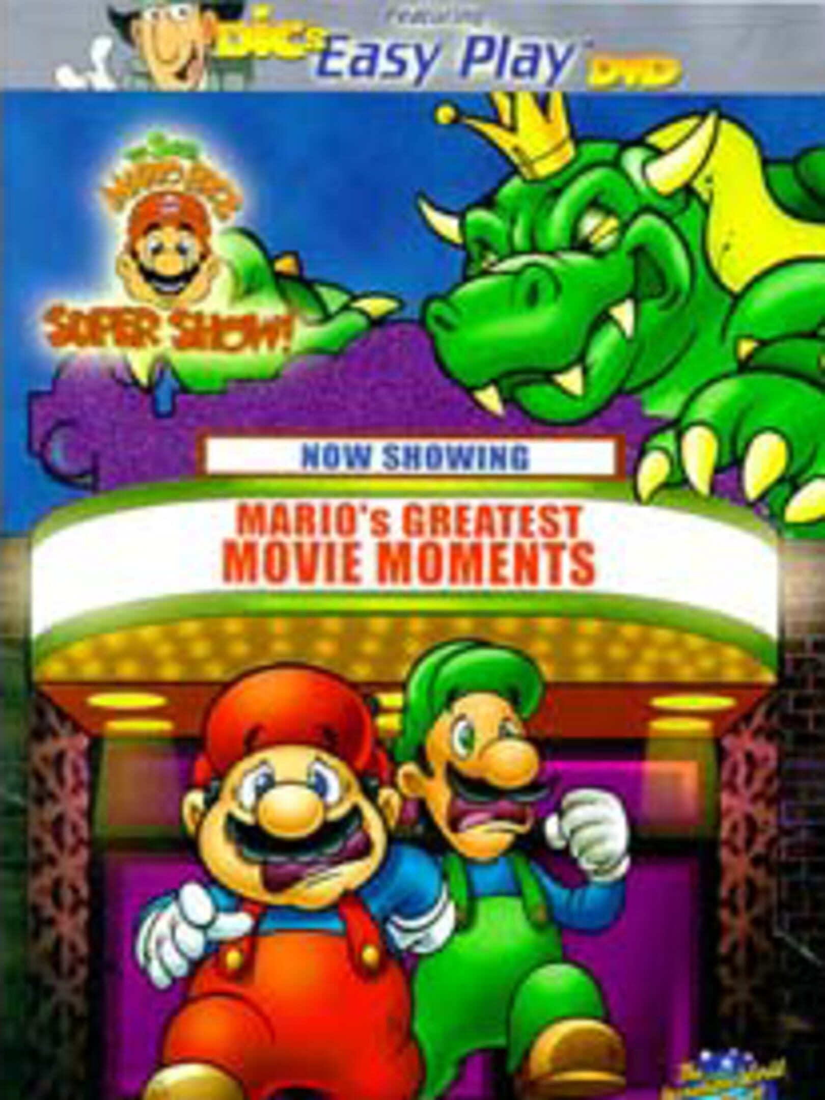 The Super Mario Bros. Super Show: Mario's Greatest Movie Moments - Quiz Game cover