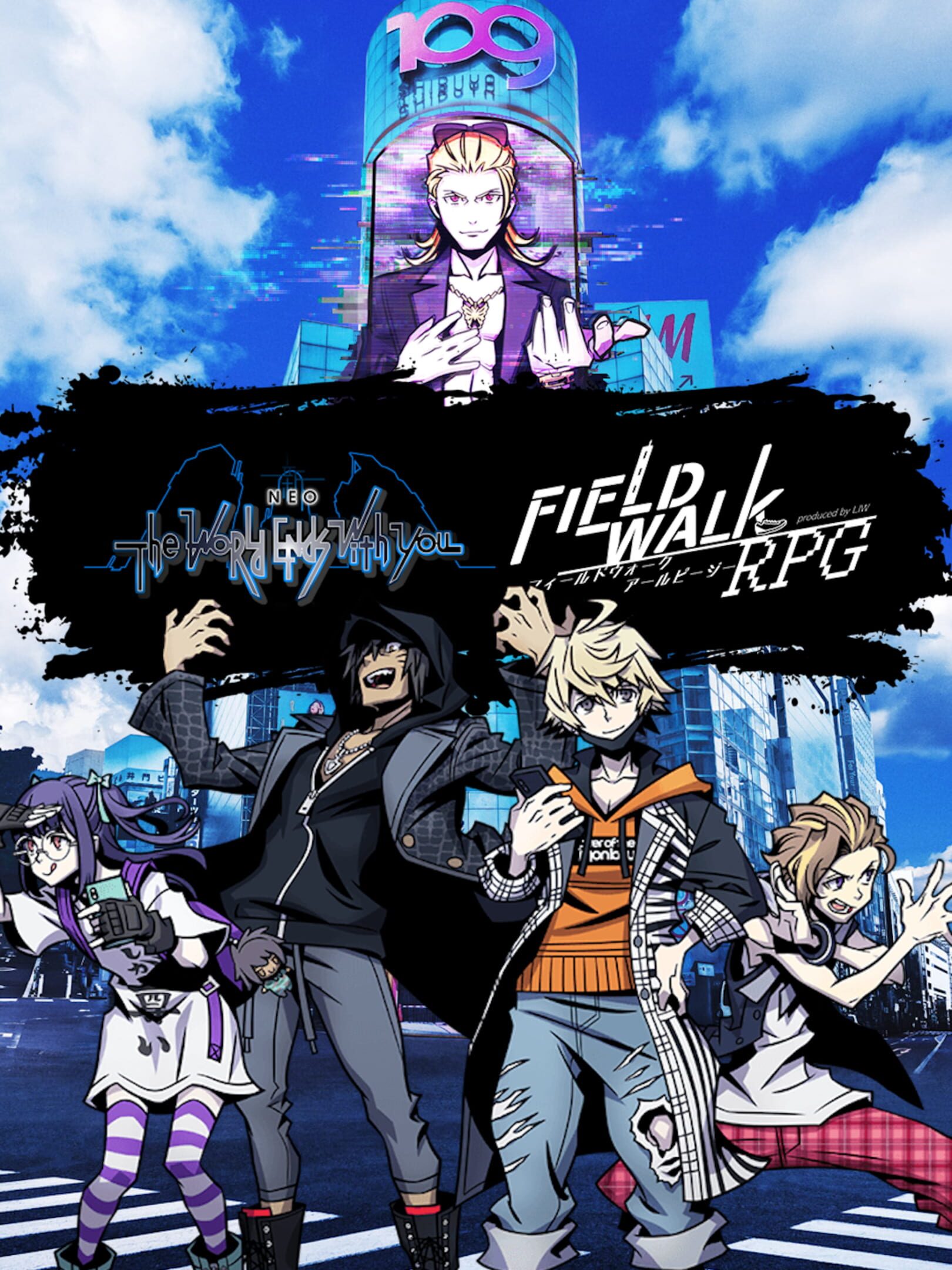 Neo: The World Ends with You x Field Walk RPG cover