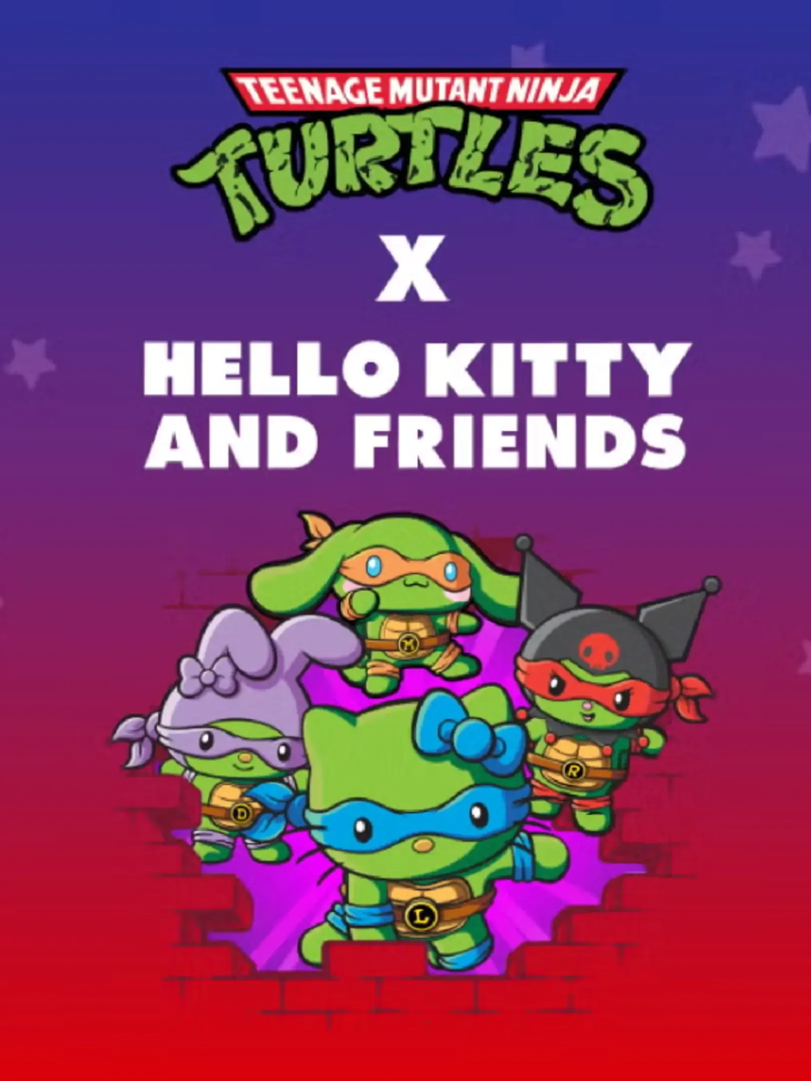 hello kitty teenage mutant ninja turtles