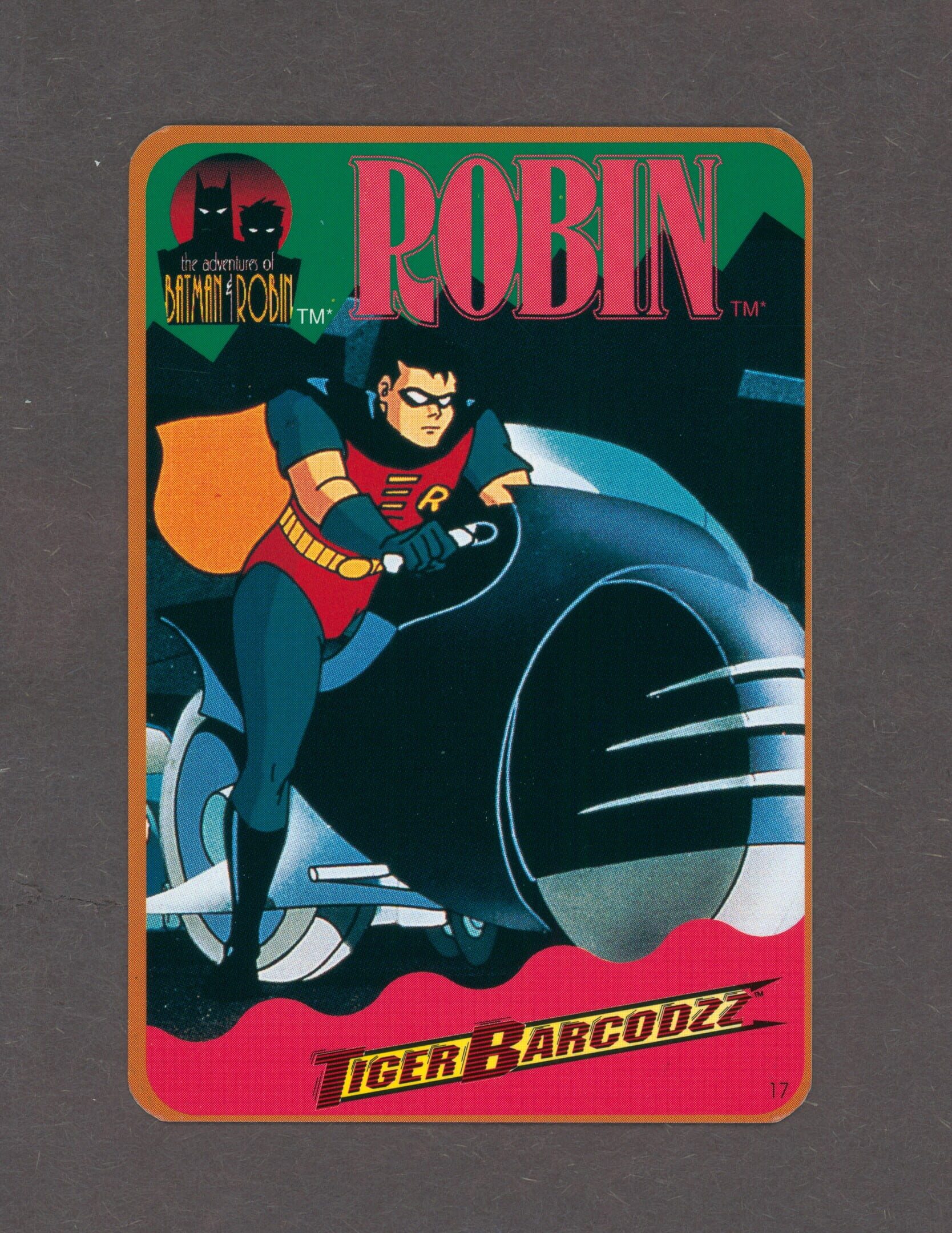The Adventures of Batman & Robin: Tiger Barcodzz - 17: Robin