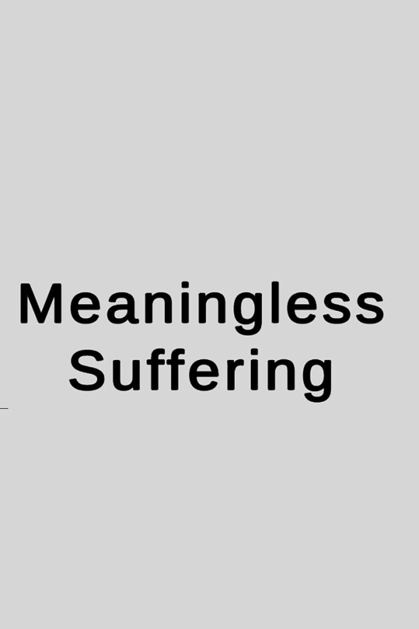 Meaningless Suffering cover
