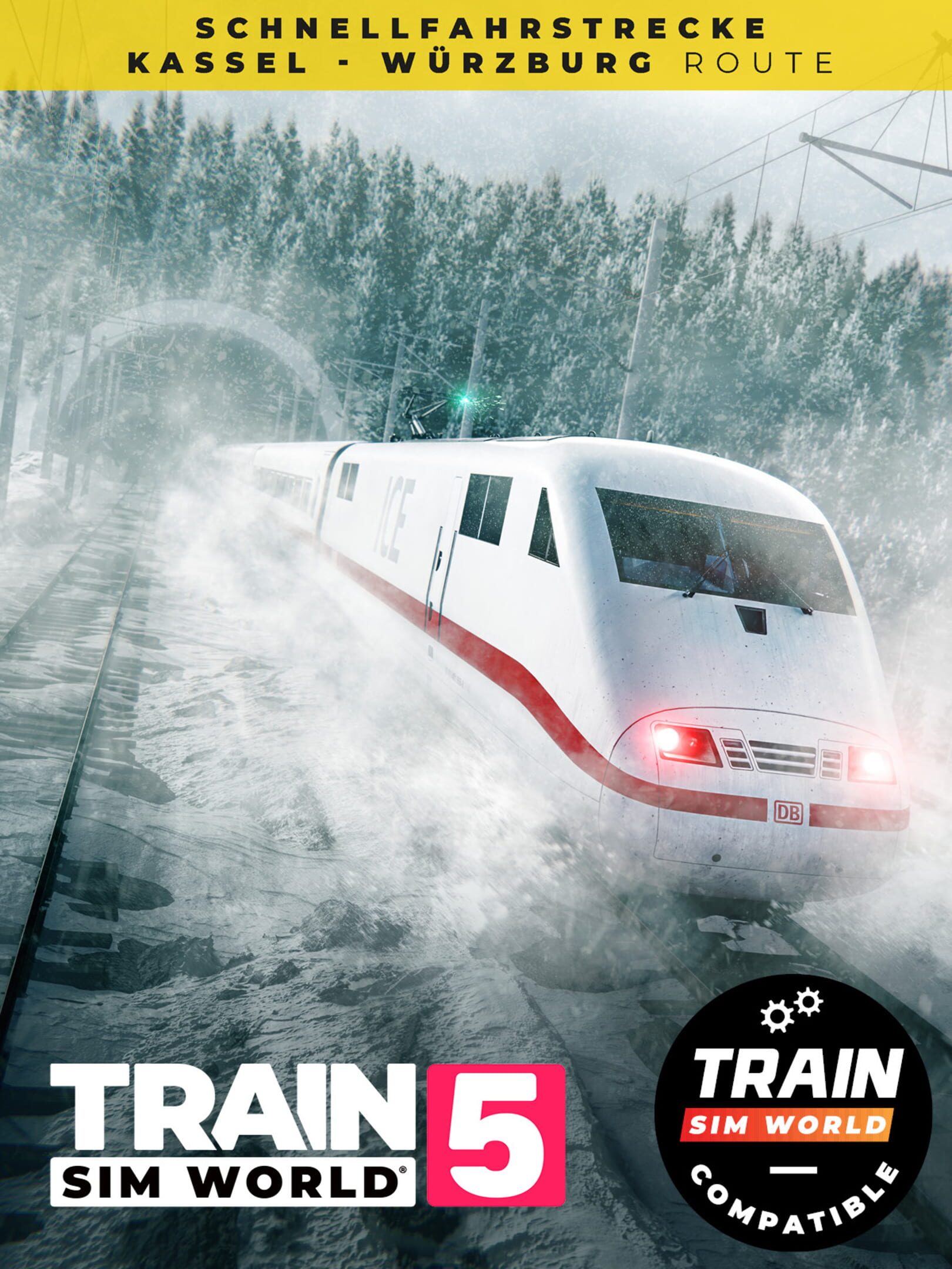 Train Sim World 5: Schnellfahrstrecke Kassel - Würzburg Route Add-On cover