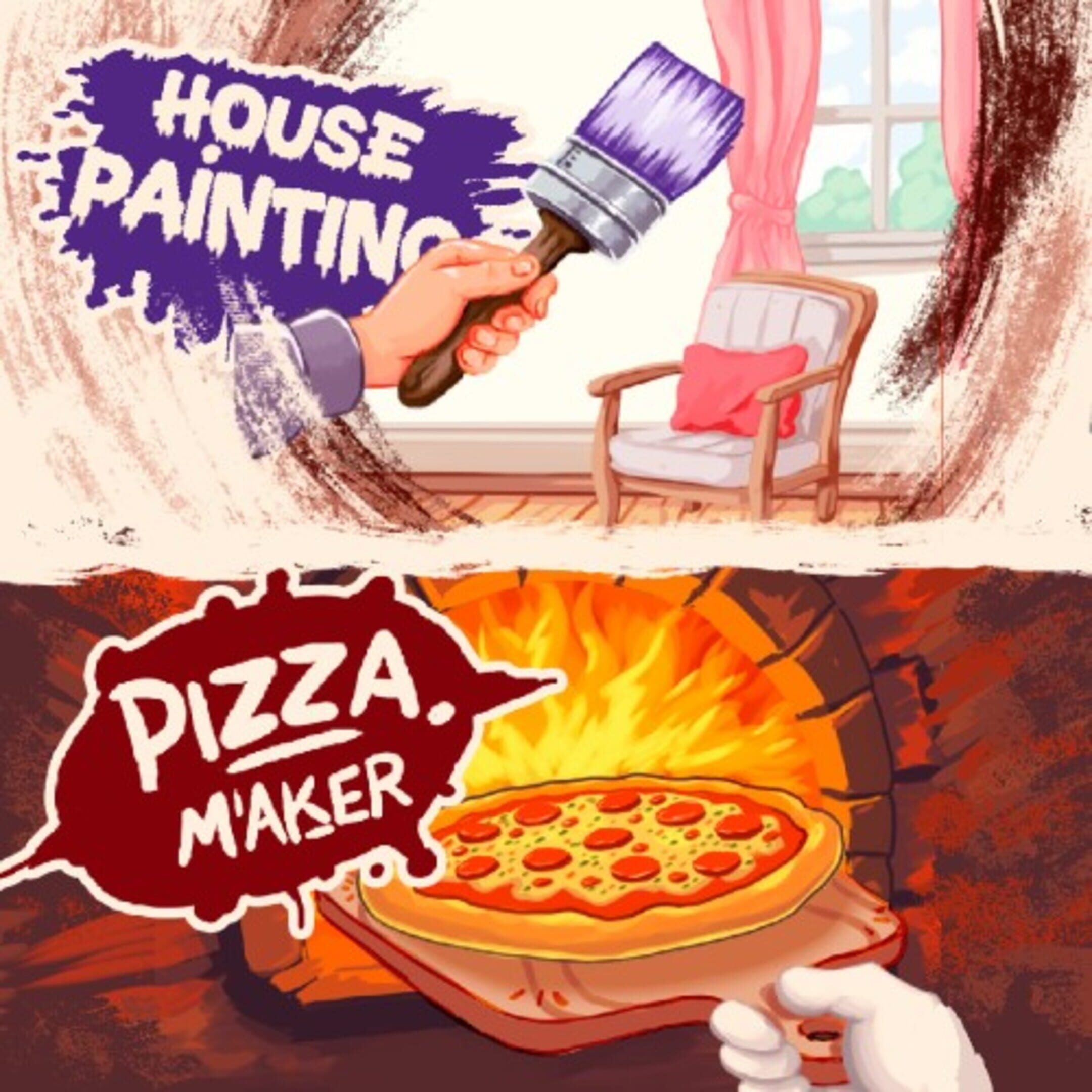 Pizza Maker + House Painting cover