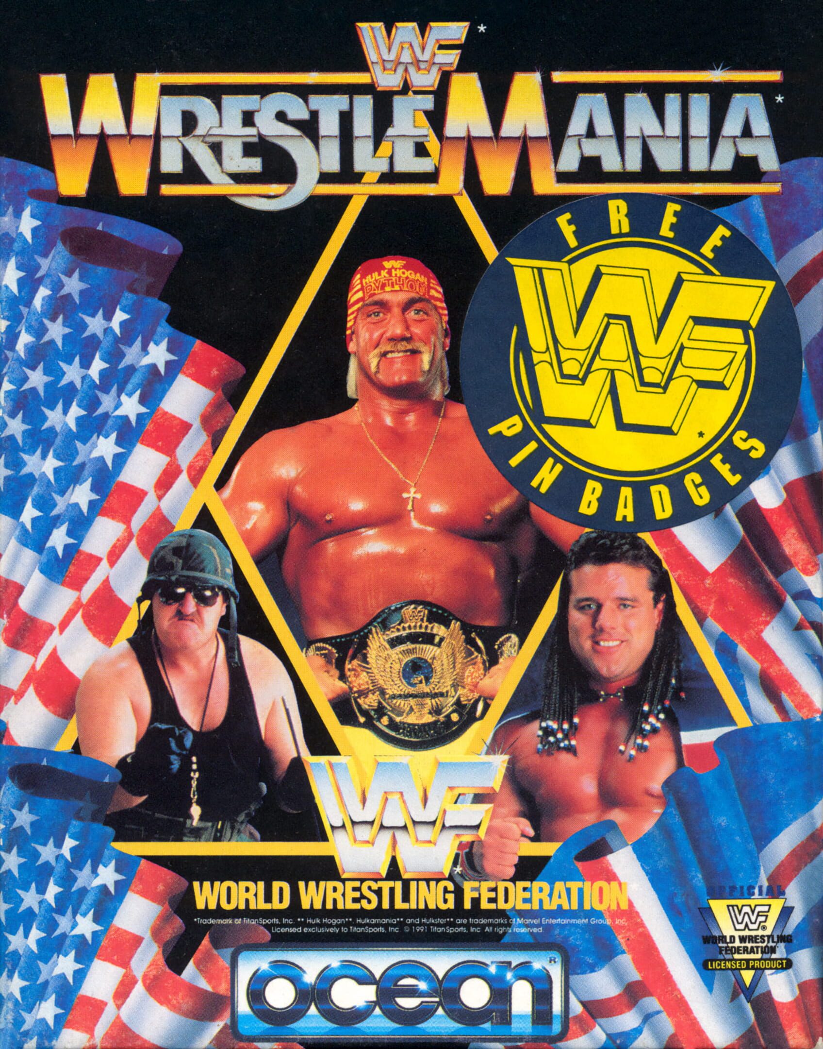 WWF Wrestlemania cover