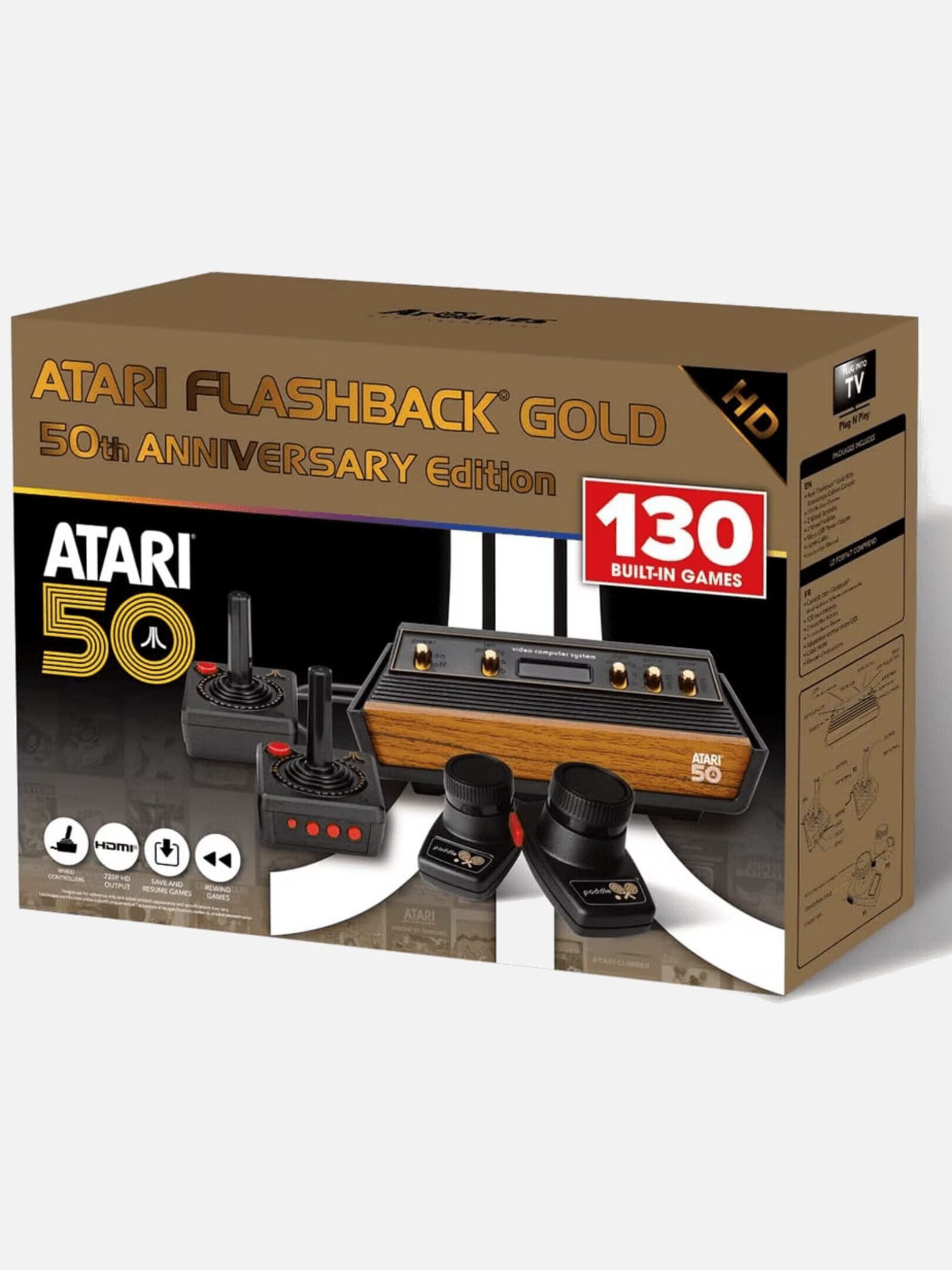 Atari Flashback 50th Anniversary Edition Gold