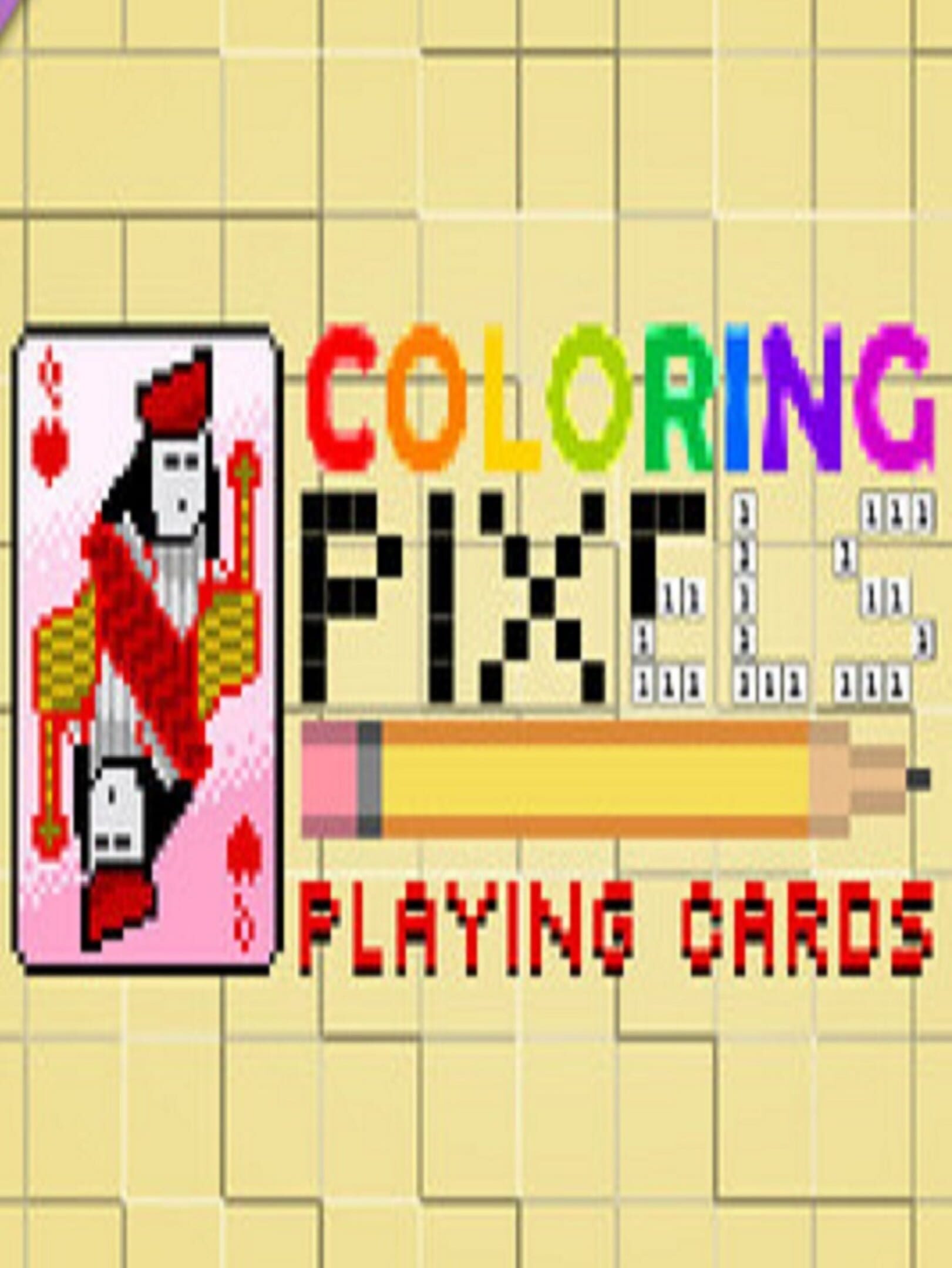 Coloring Pixels: Playing Cards cover