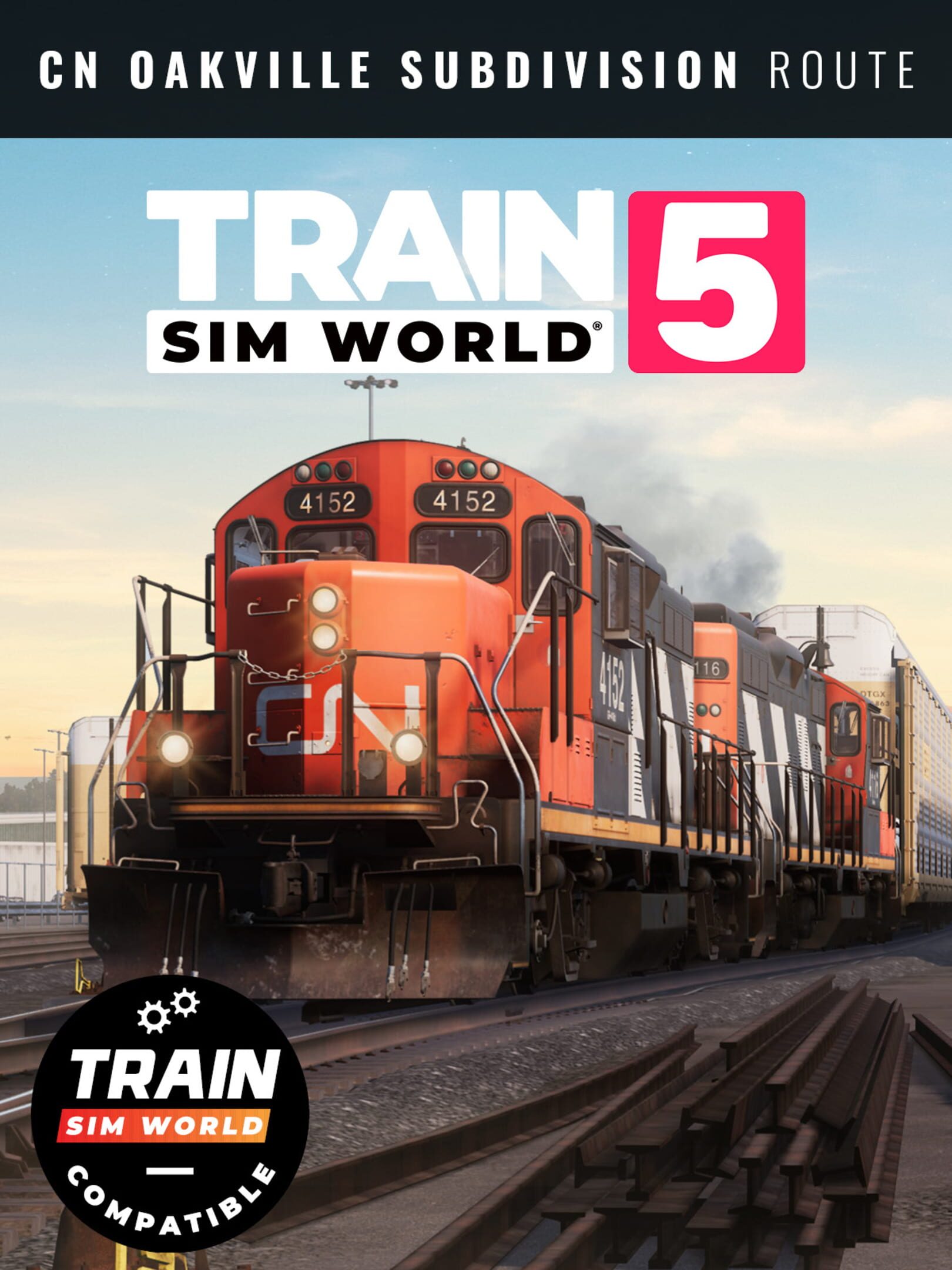 Train Sim World 5: Canadian National Oakville Subdivision: Hamilton - Oakville Route Add-On cover