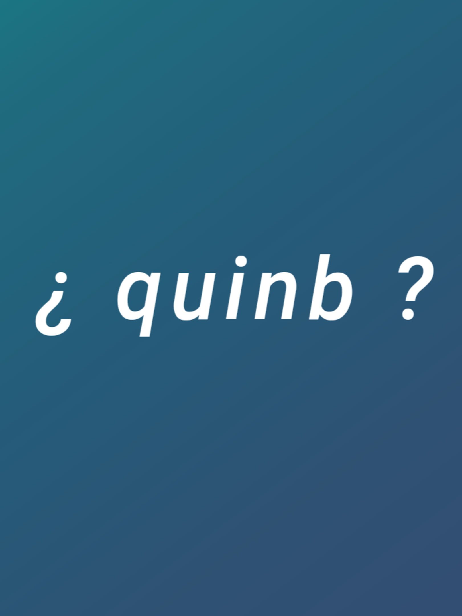 Quinb: 4 Players Reaction Game