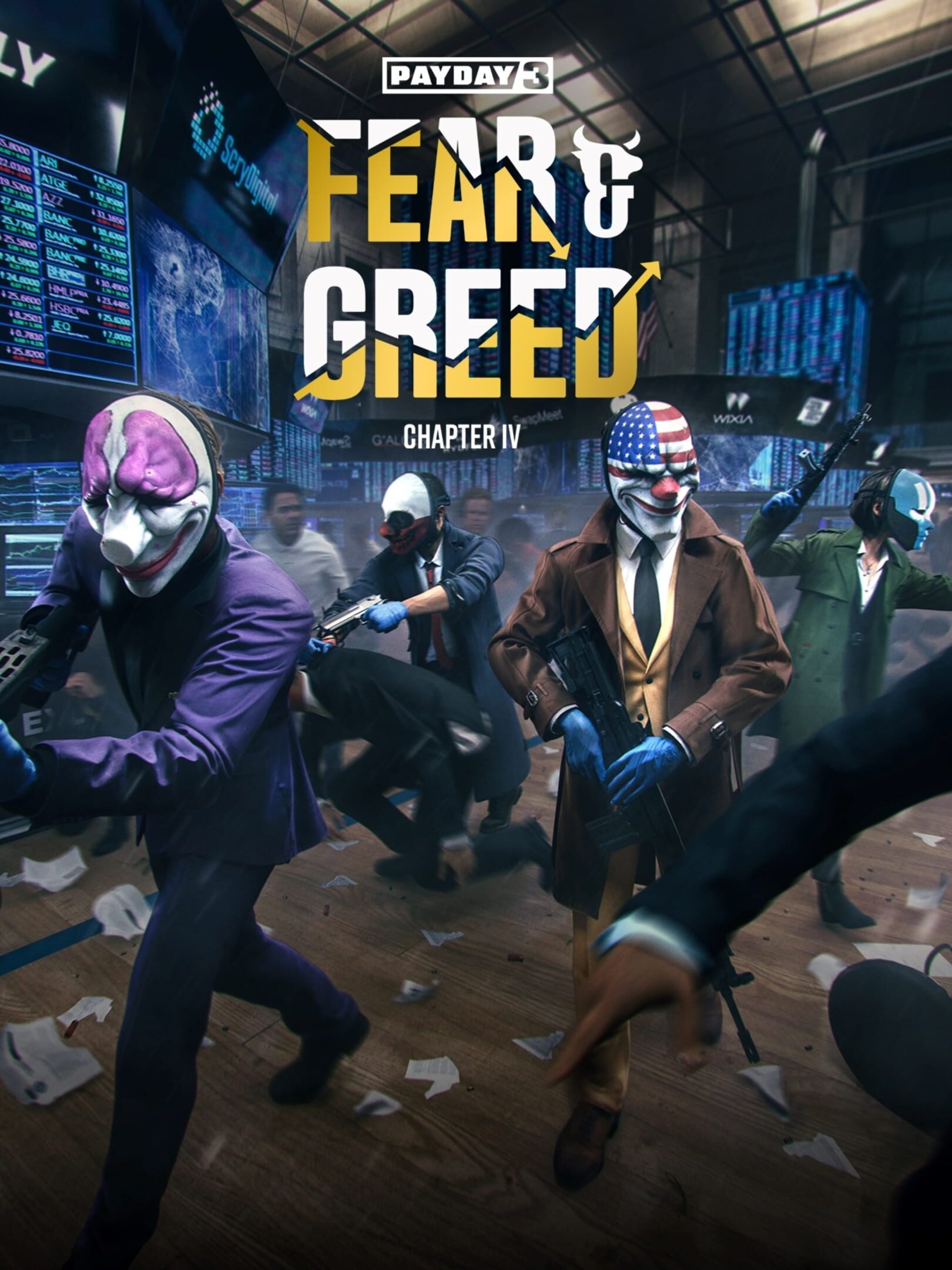 Payday 3: Chapter 4 - Fear & Greed cover