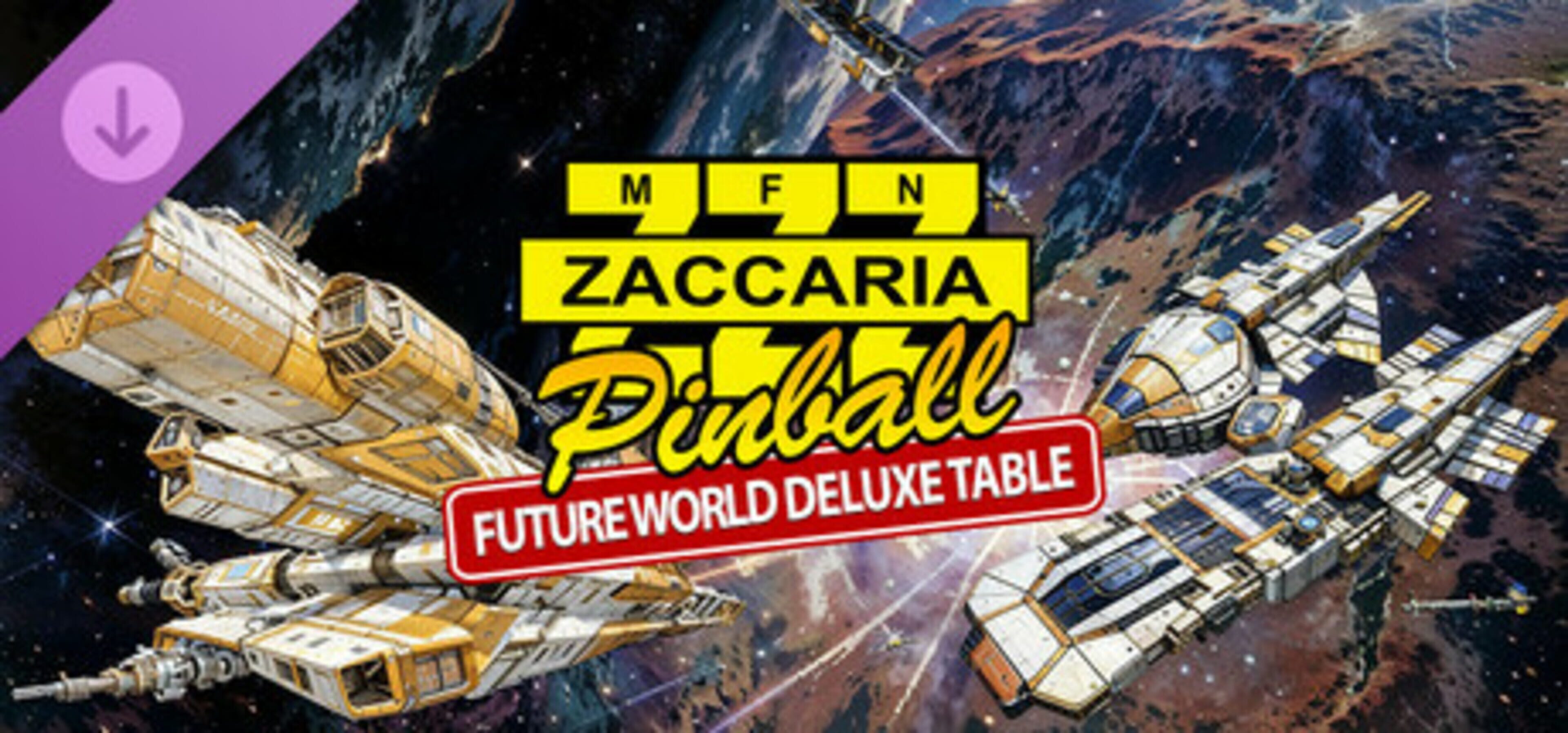 Zaccaria Pinball: Future World Deluxe Pinball Table cover