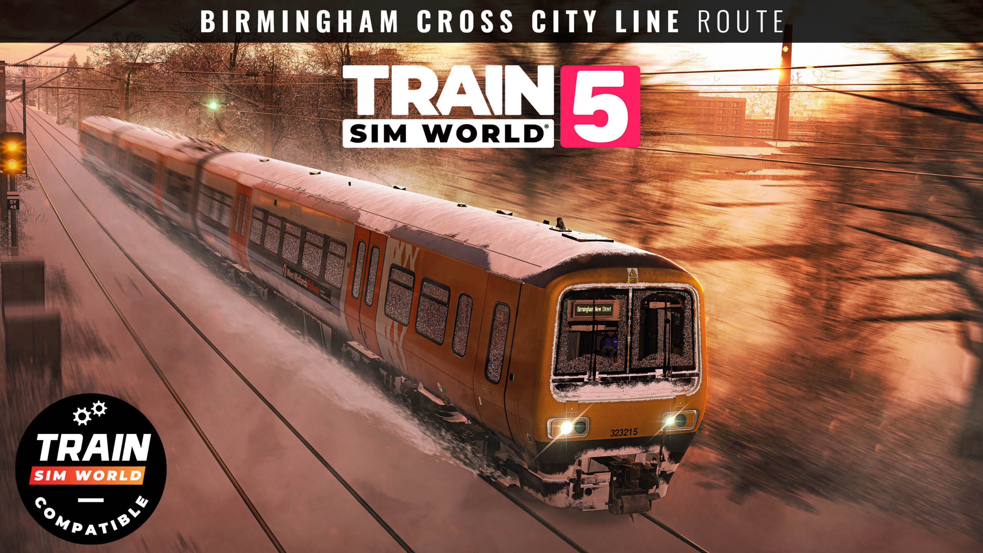 Train Sim World 5: Birmingham Cross-City Line: Lichfield - Bromsgrove & Redditch Route Add-On cover