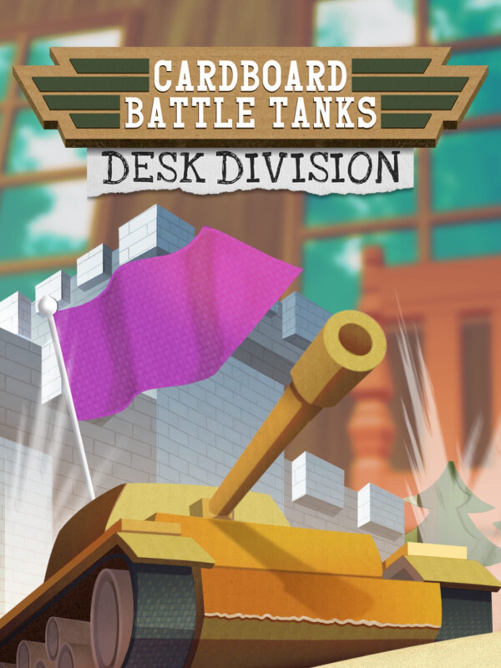 Cardboard Battle Tanks: Desk Division cover