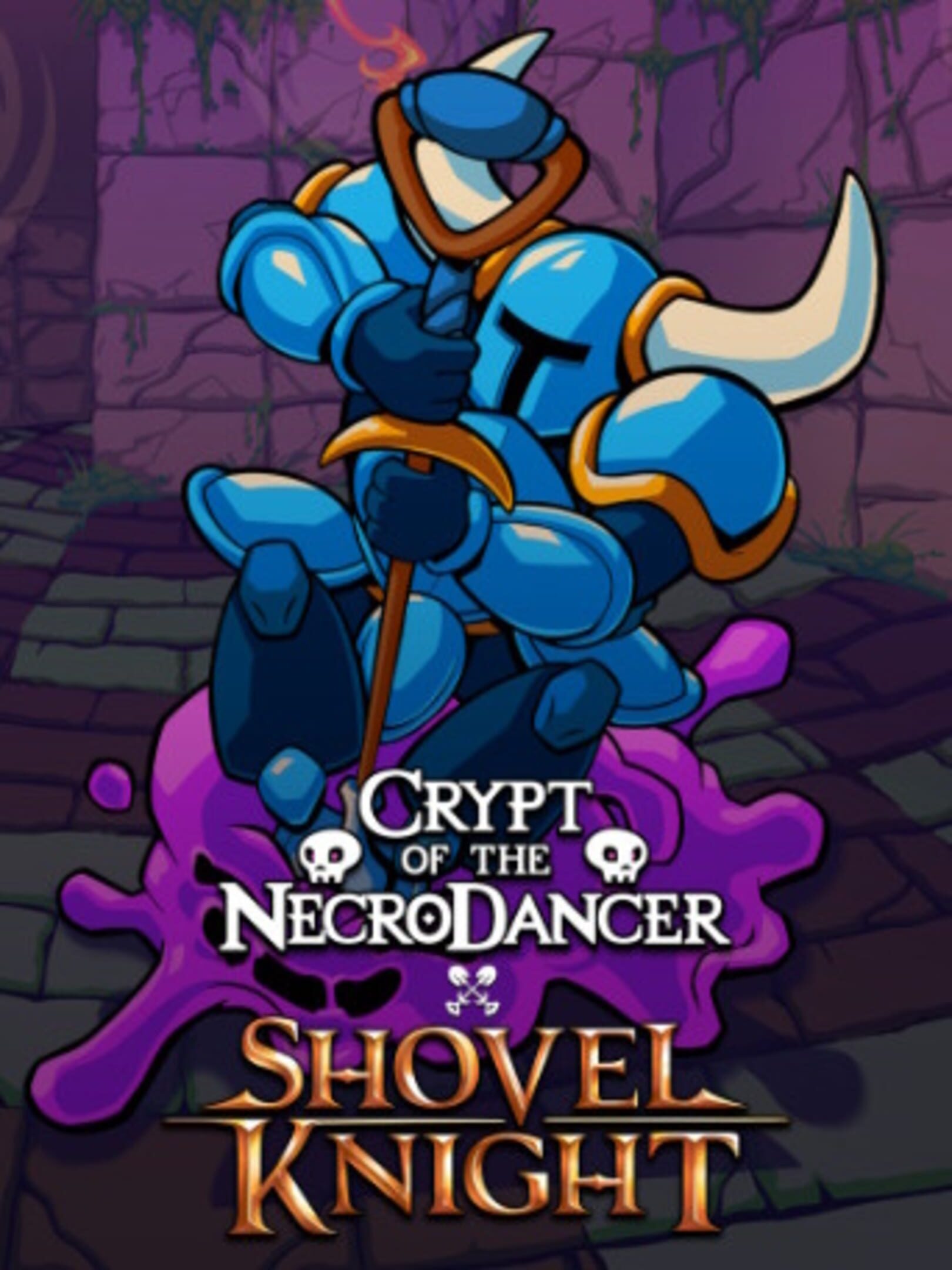 Crypt of the Necrodancer: Shovel Knight cover