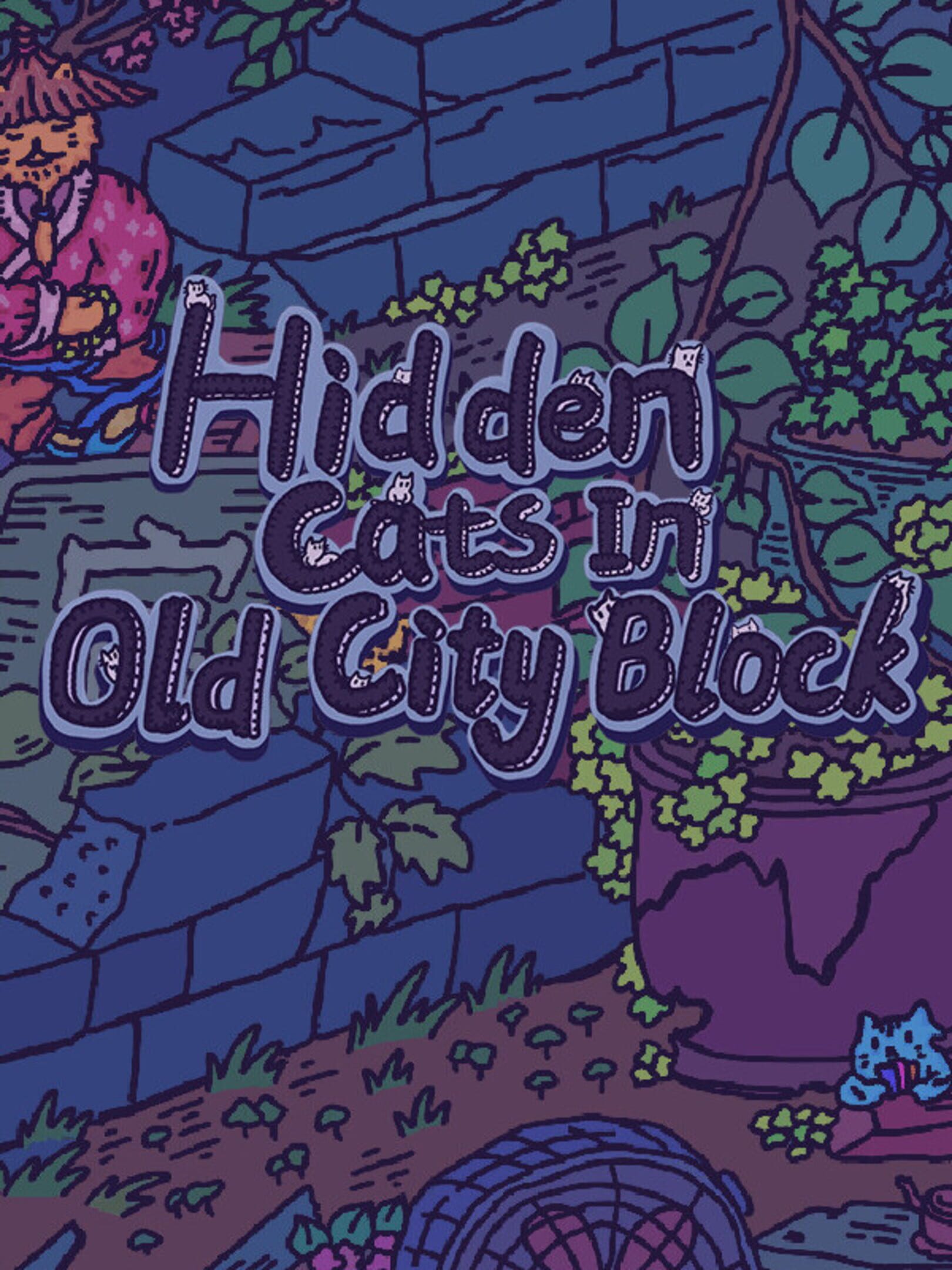 Hidden Cats In Old City Block cover