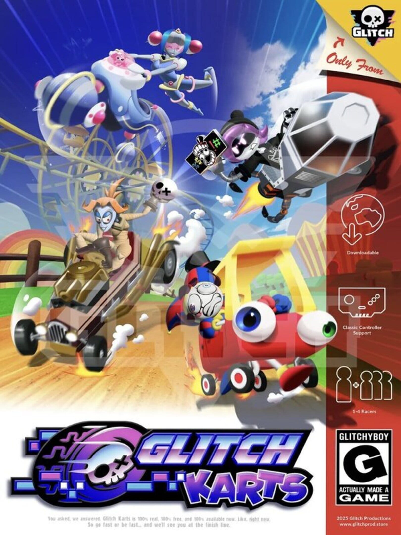 Glitch Karts cover