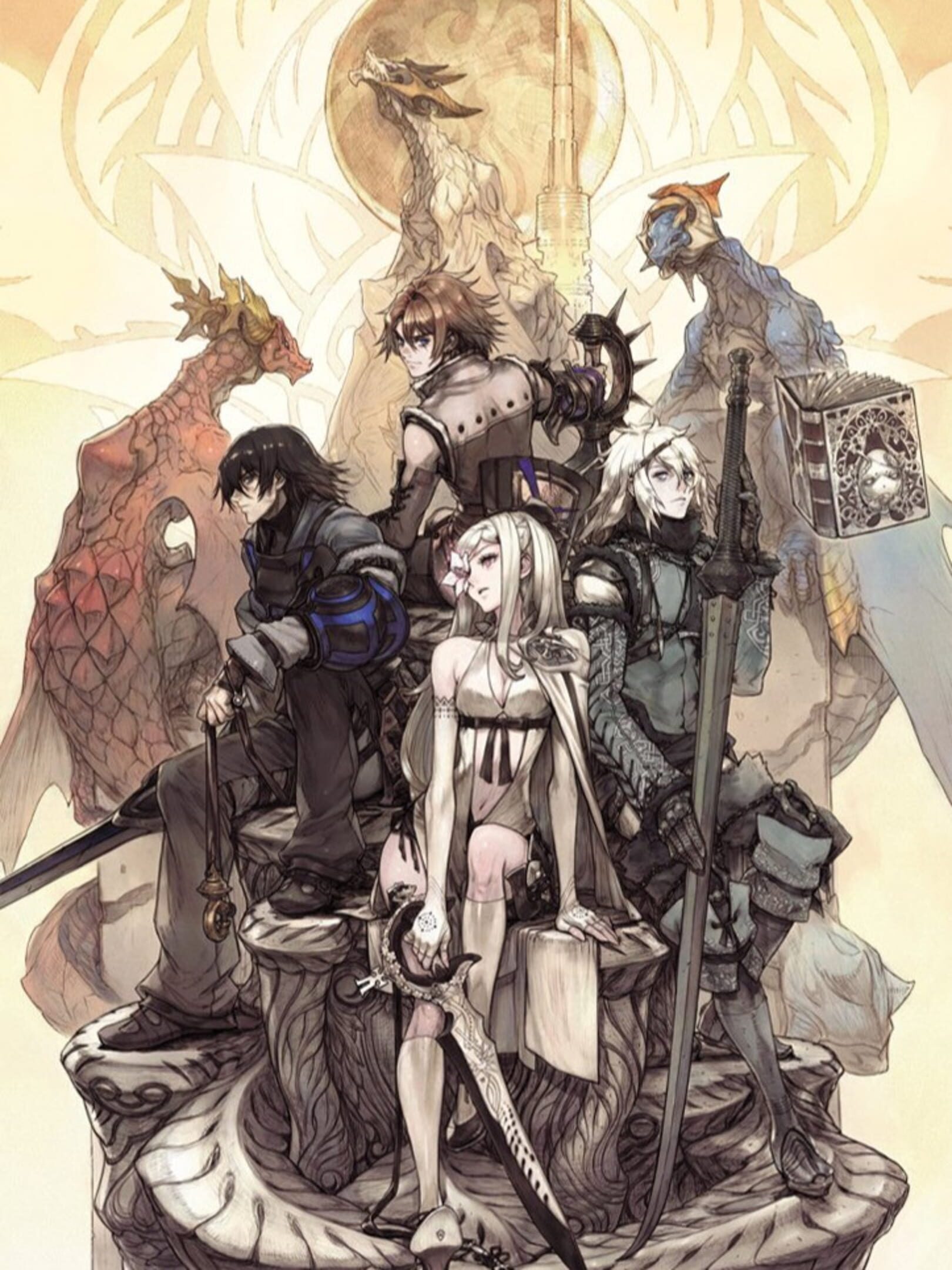 Drag-on Dragoon 10th Anniversary cover