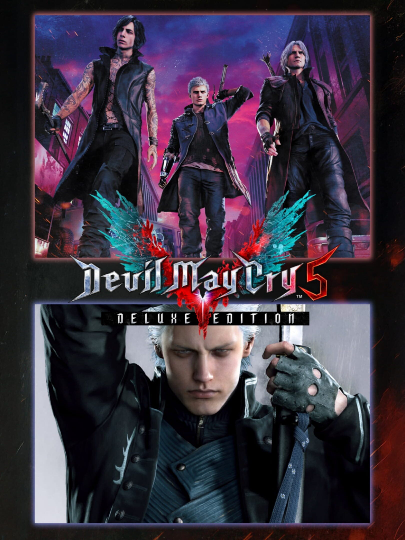 Devil May Cry 5: Deluxe Edition + Vergil cover