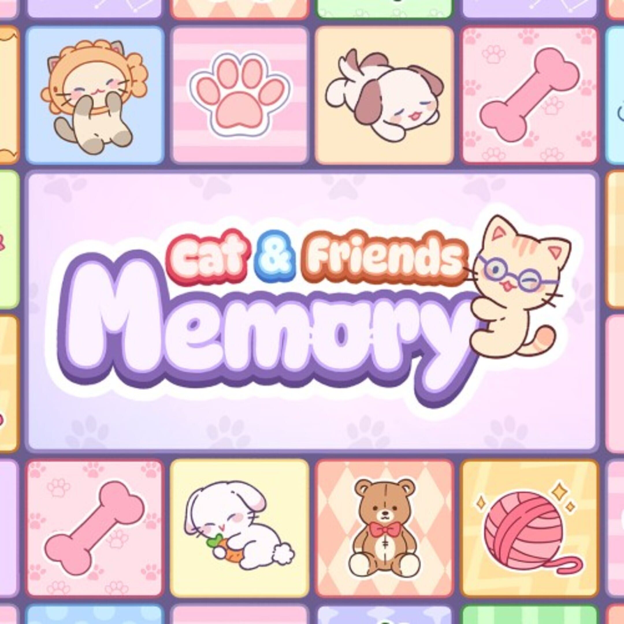 Cat & Friends Memory cover