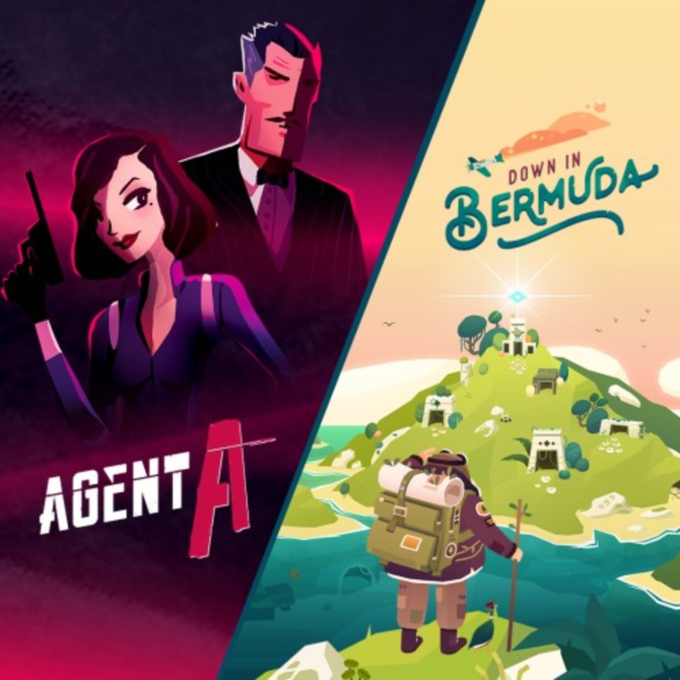 Agent A & Down in Bermuda Bundle cover