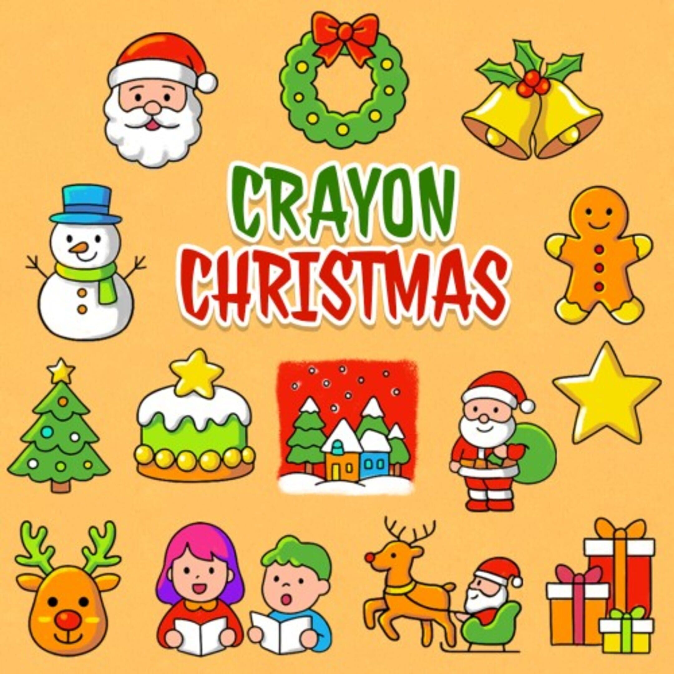 Crayon Christmas cover