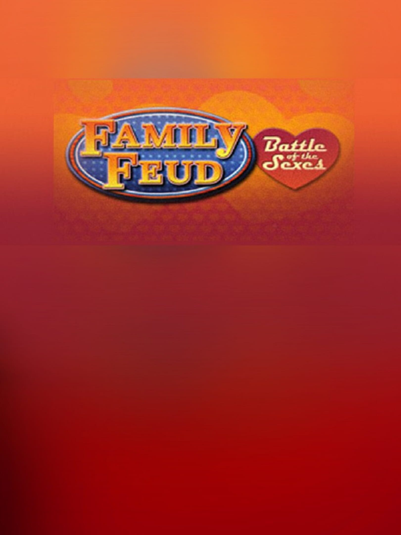 Family Feud: Battle of the Sexes cover