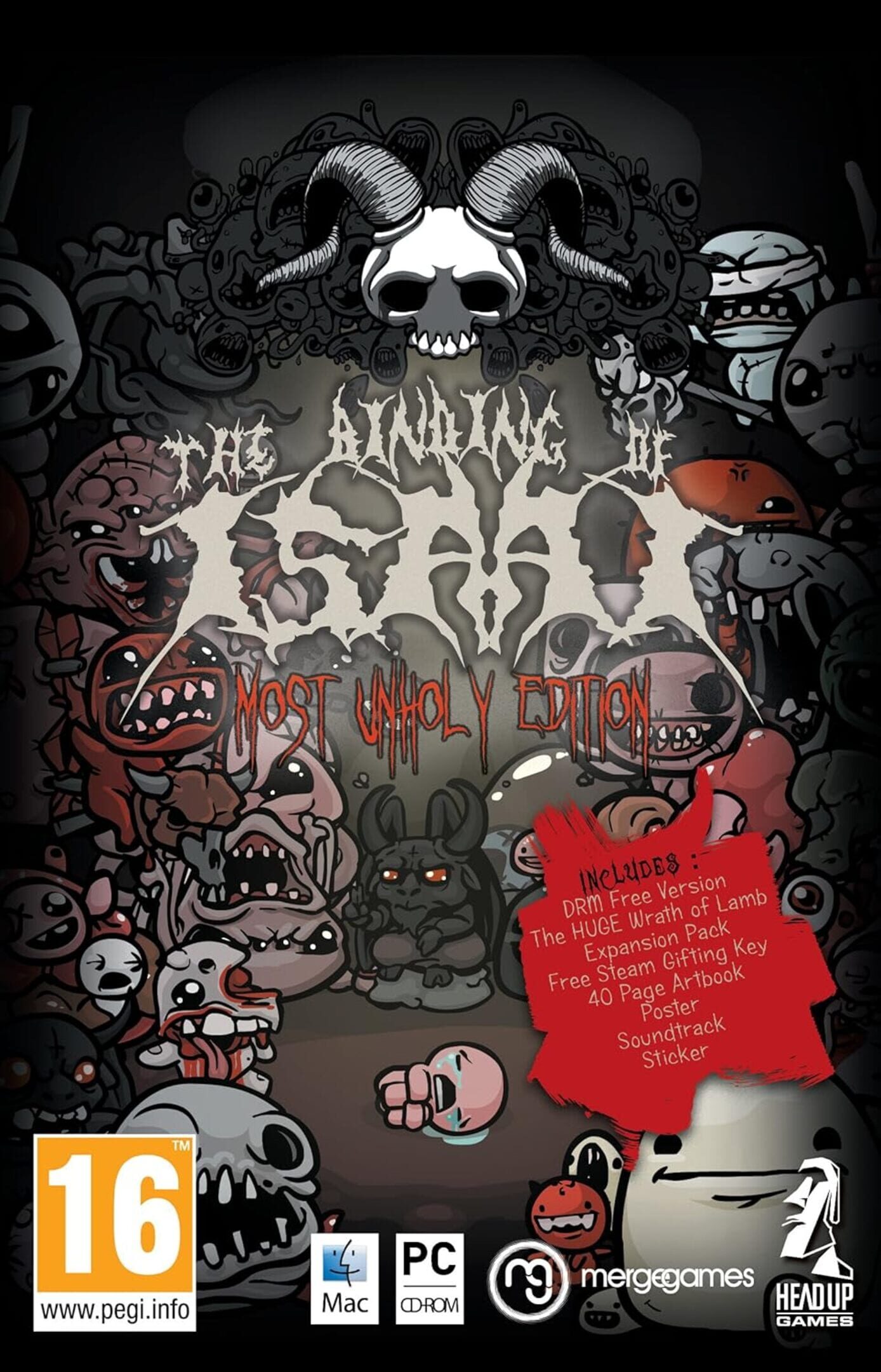 The Binding of Isaac: Most Unholy Edition cover