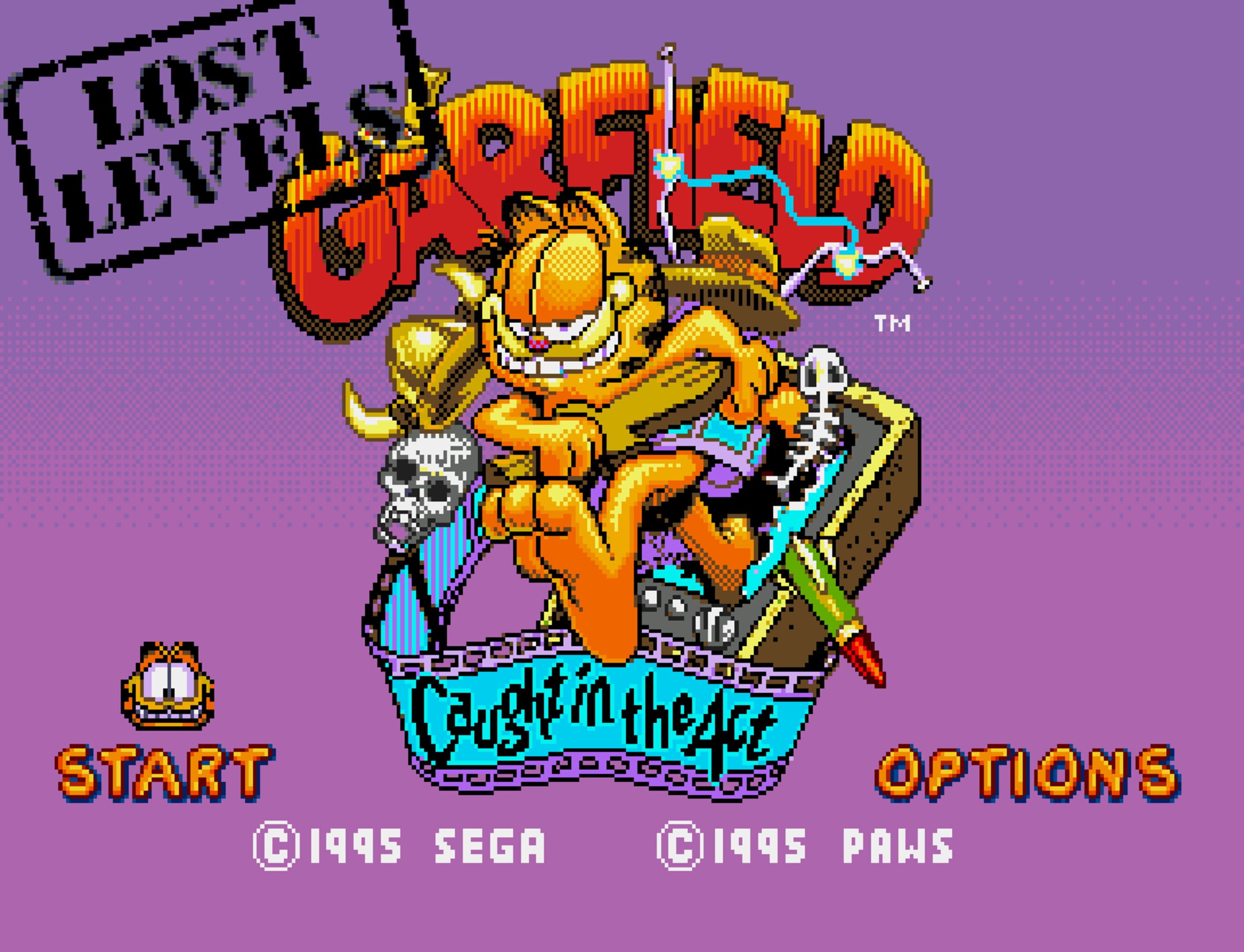 Garfield: Caught in the Act - Lost Levels