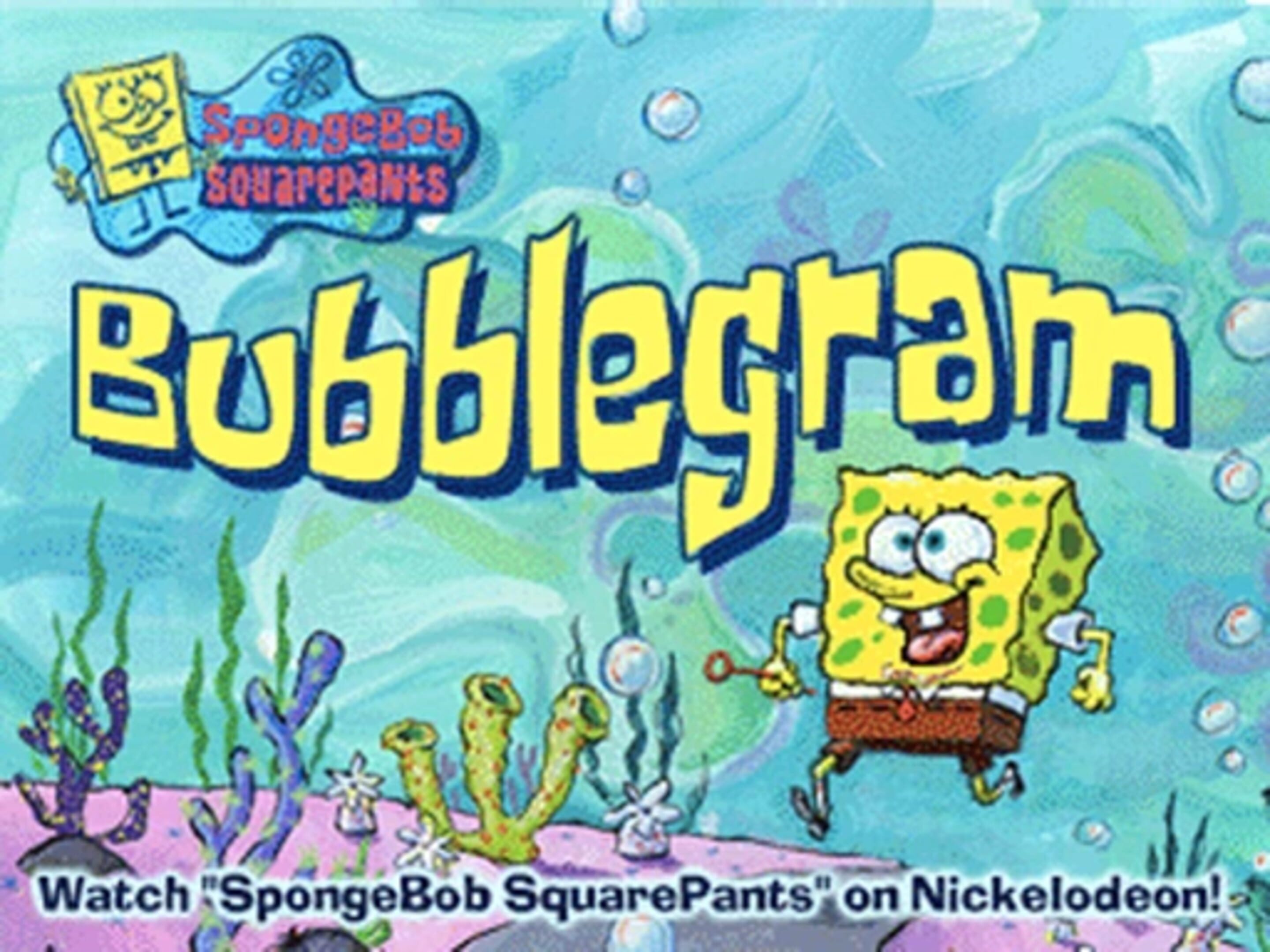 SpongeBob SquarePants Bubblegram cover