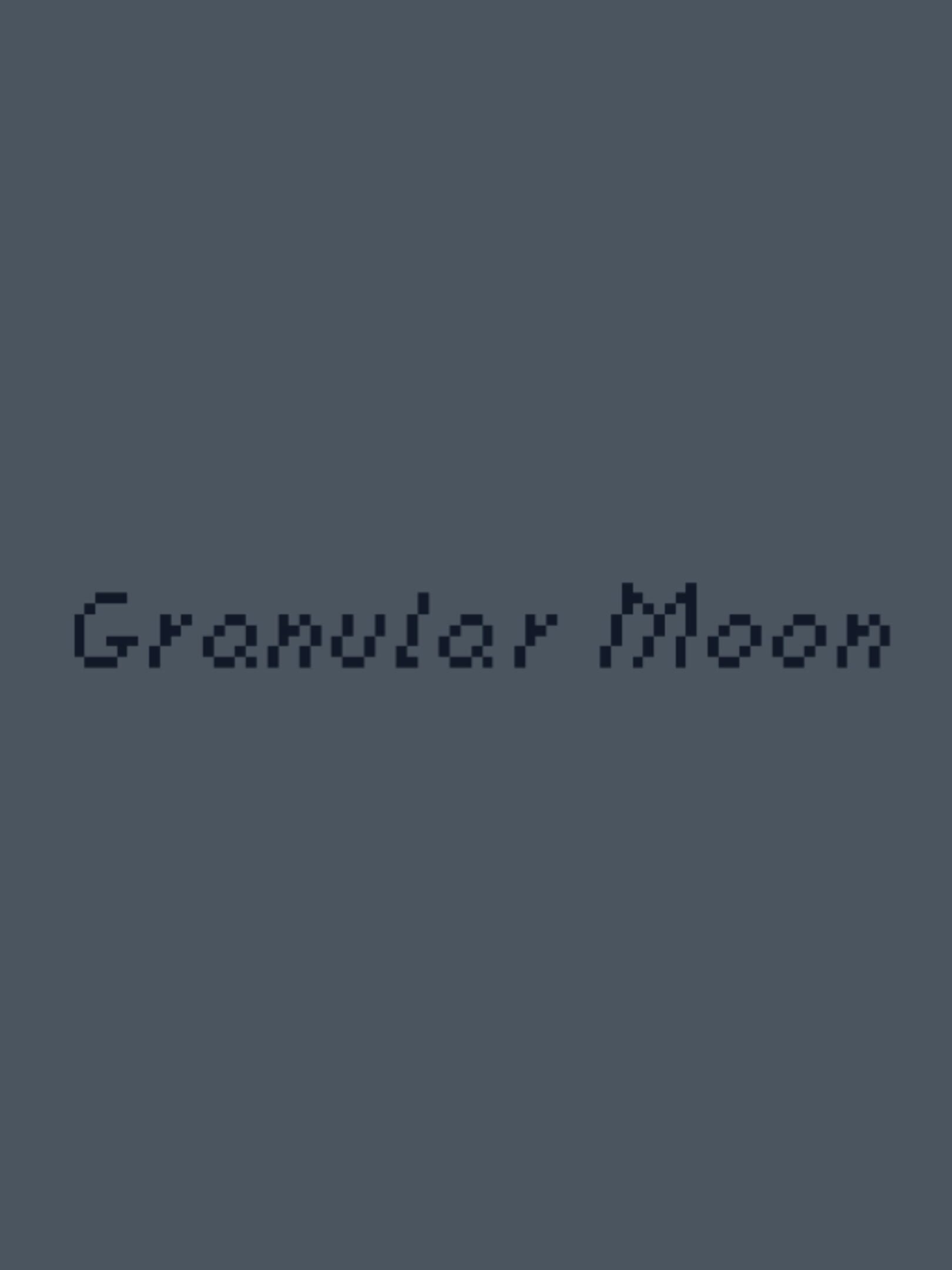 Granular Moon cover