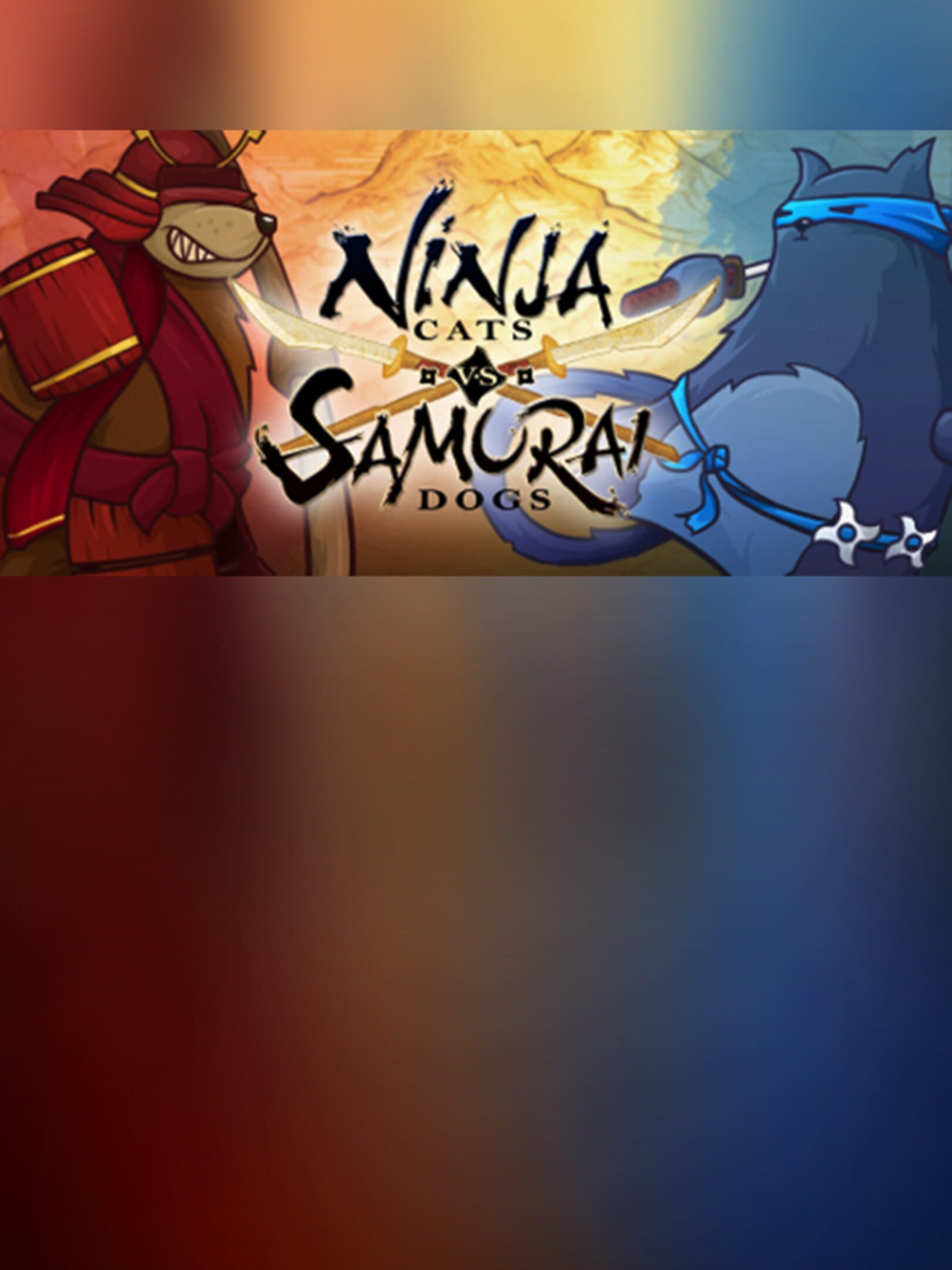 Ninja Cats vs Samurai Dogs