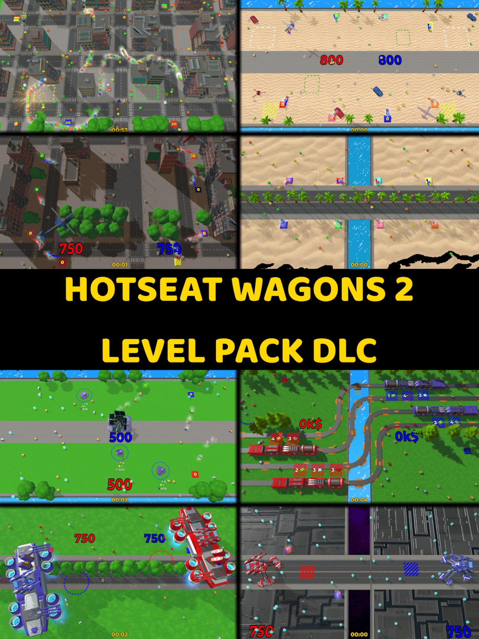 Hotseat Wagons 2: Level Pack cover