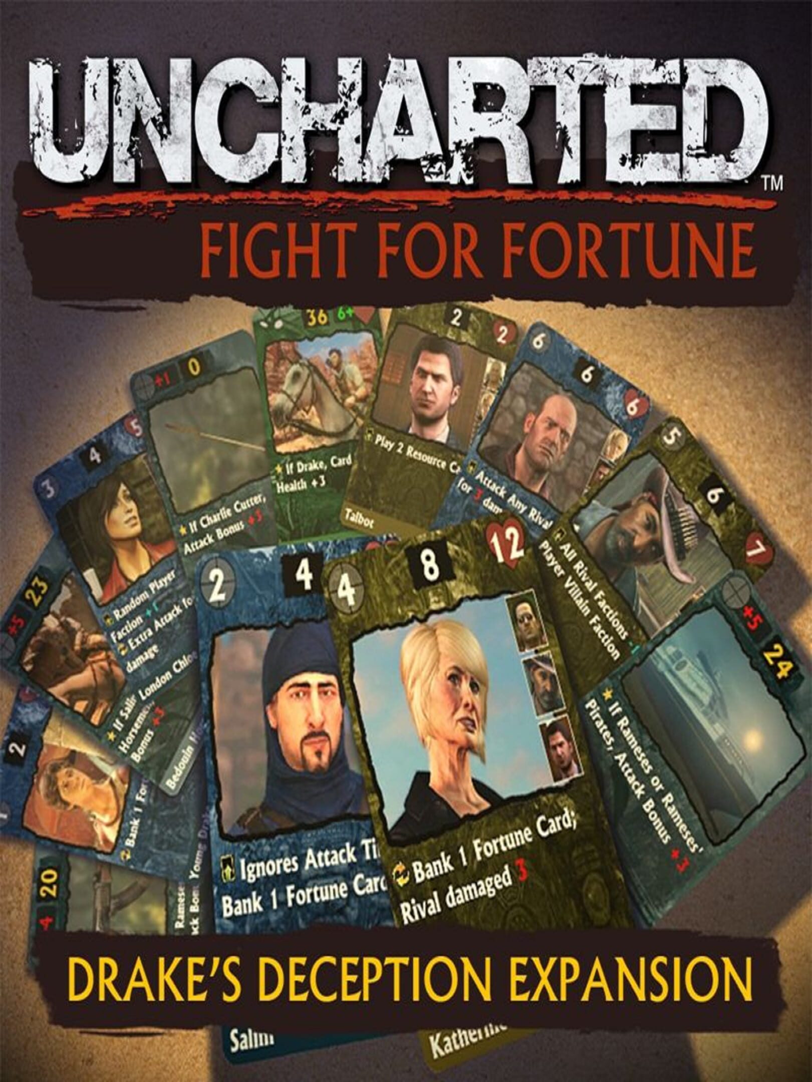 Uncharted: Fight for Fortune - Drake's Deception Expansion cover