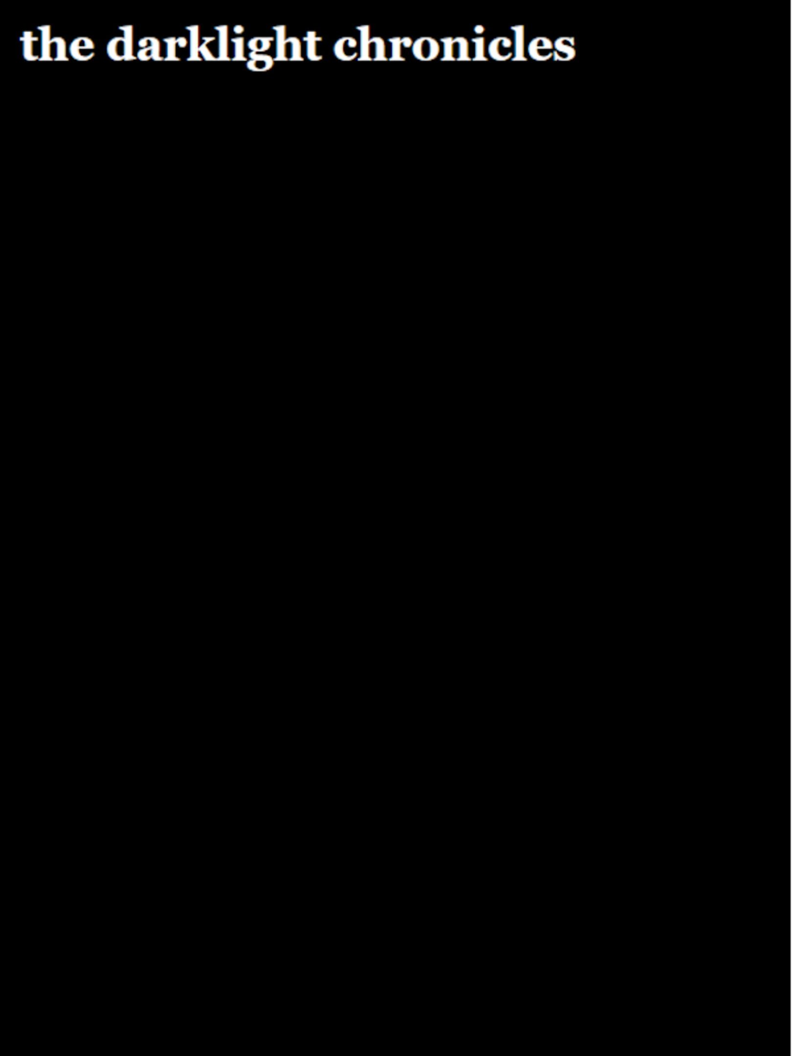 The Darklight Chronicles cover