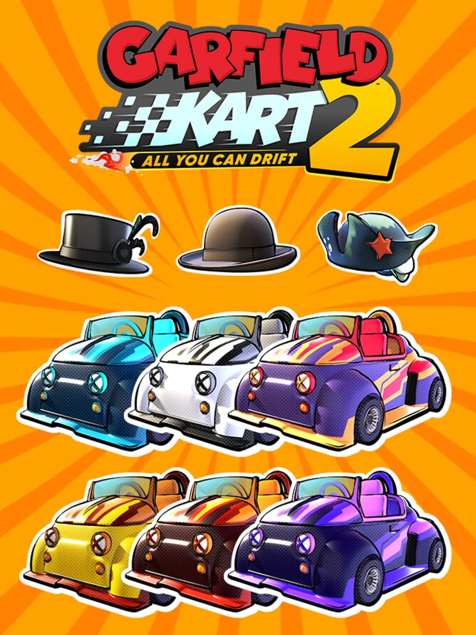 Garfield Kart 2: All You Can Drift - Garfing Cosmeowtics
