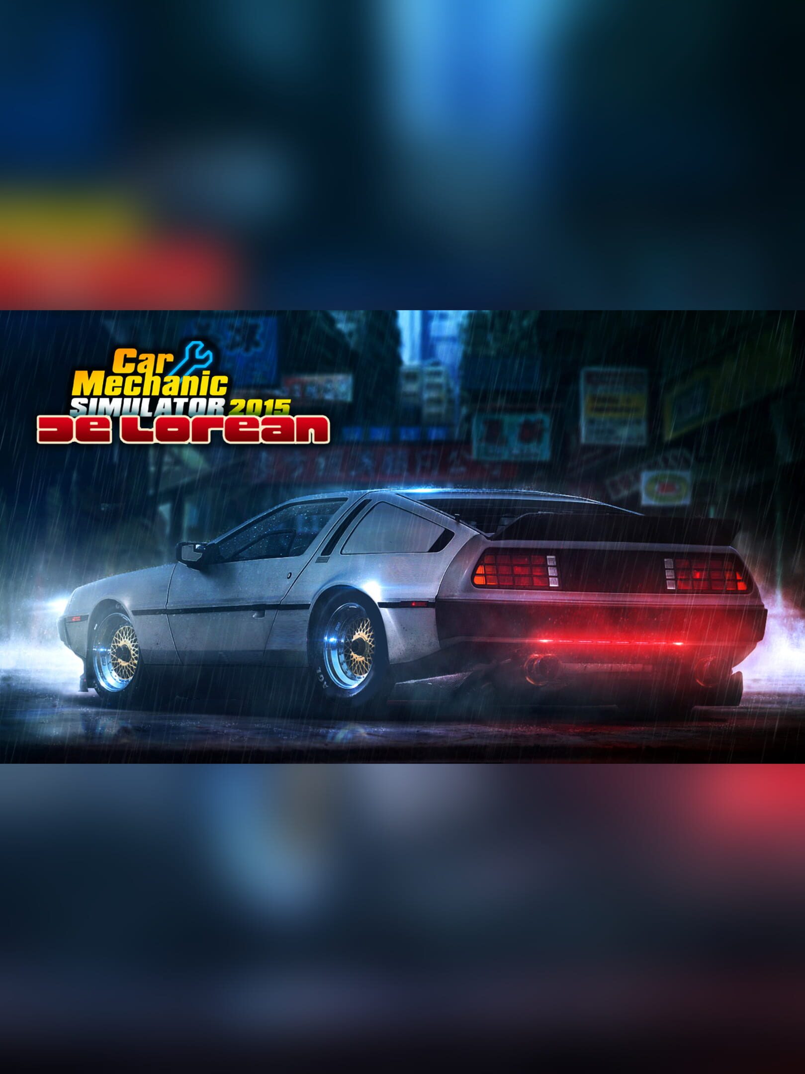 Car Mechanic Simulator 2015: DeLorean cover