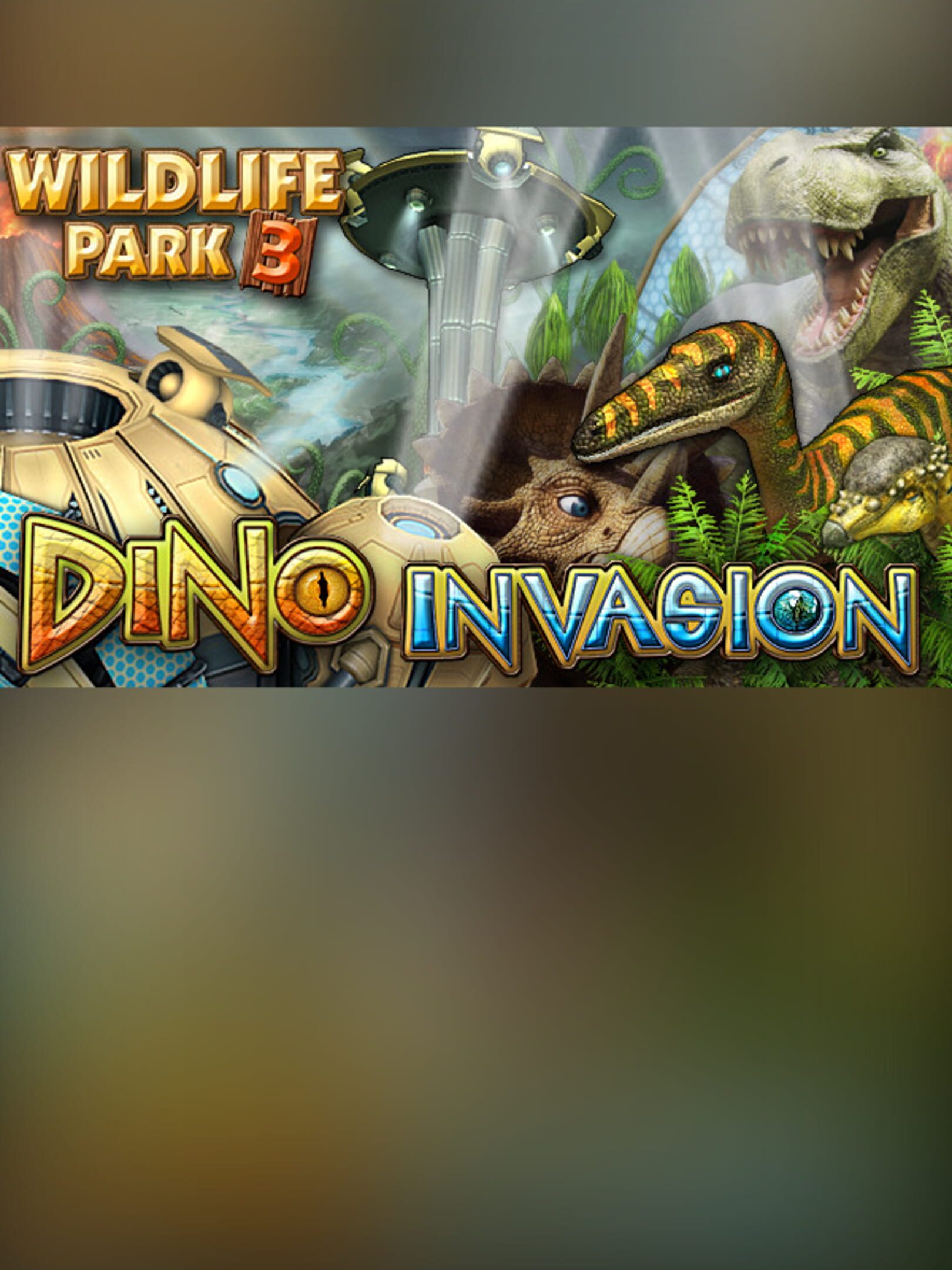 Wildilfe Park 3: Dino Invasion cover