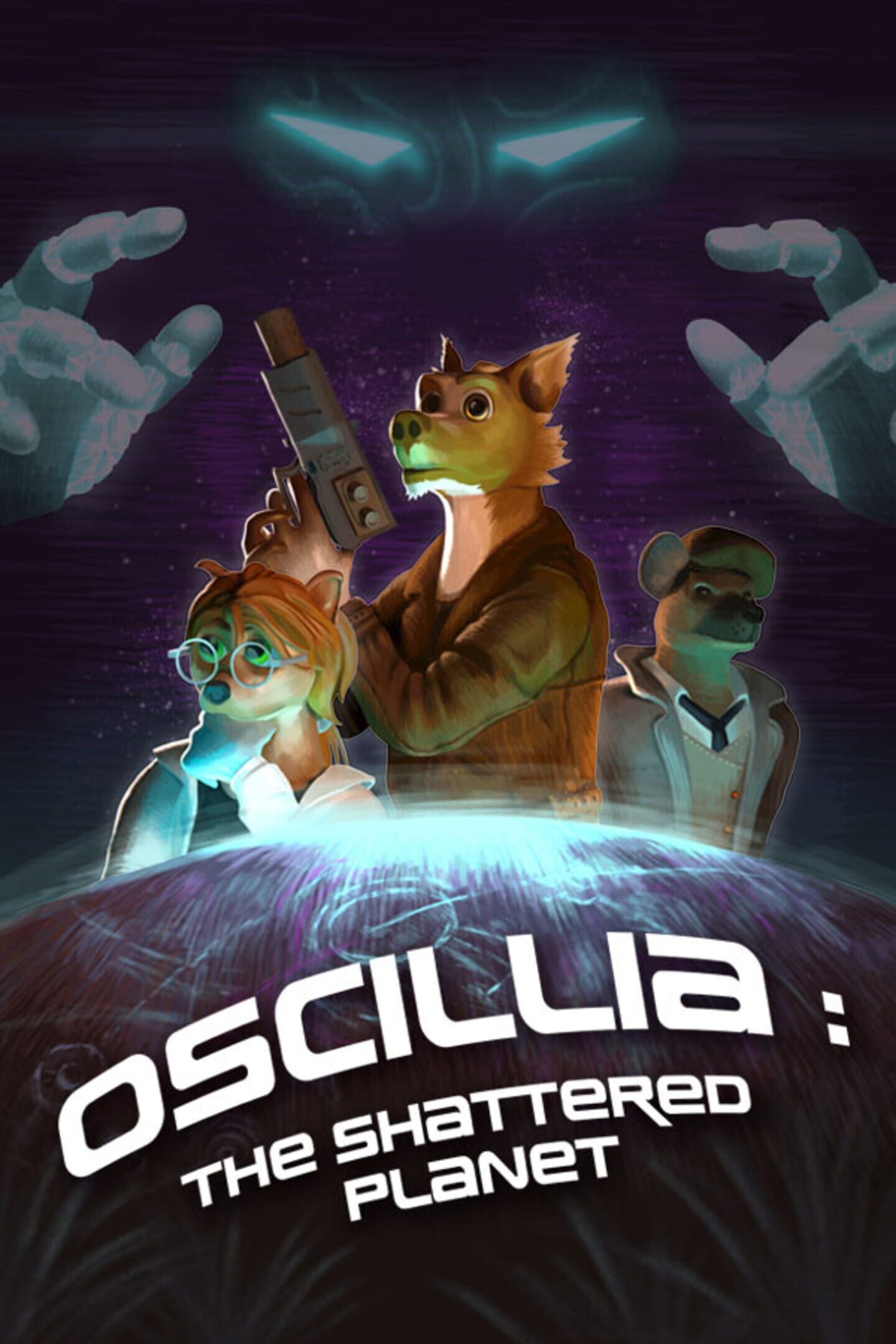 Oscillia: The Shattered Planet cover