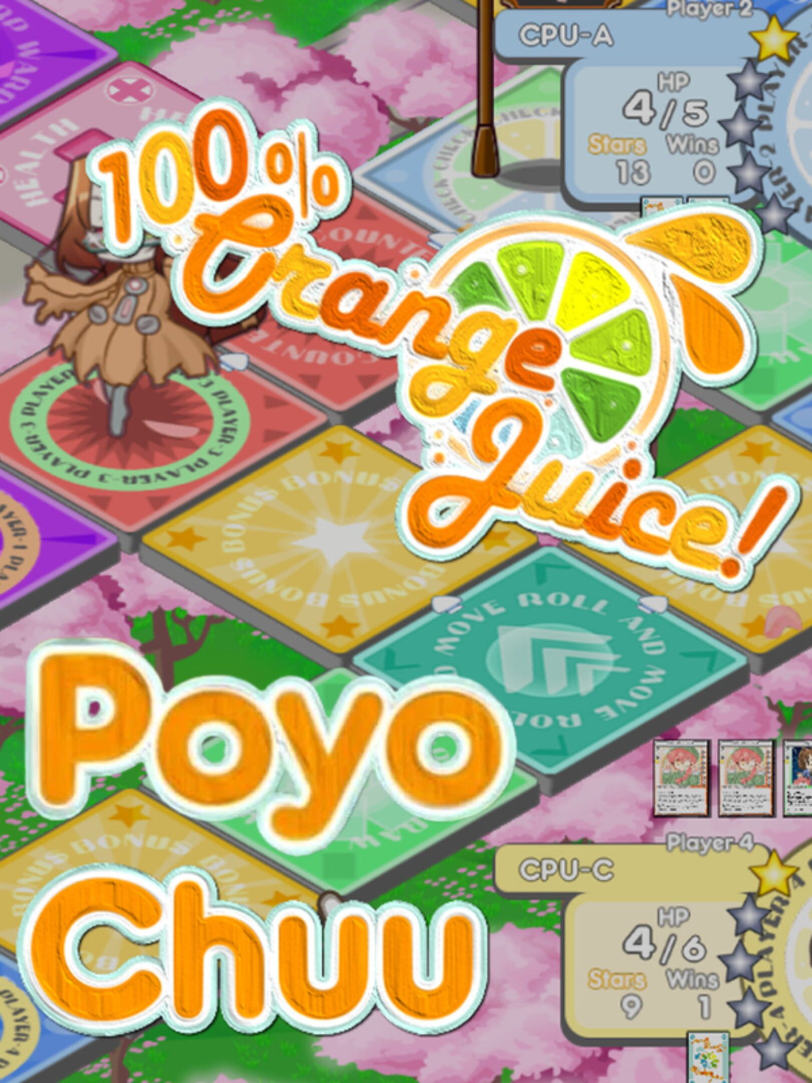 100% Orange Juice: Poyo & Chuu Character Pack cover