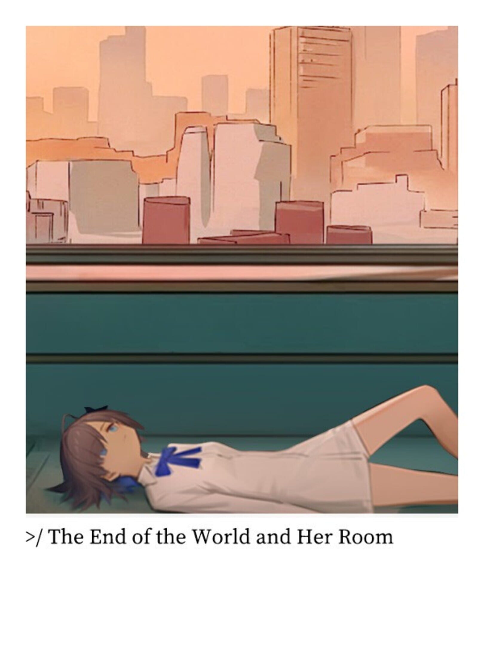 The End of the World and Her Room cover