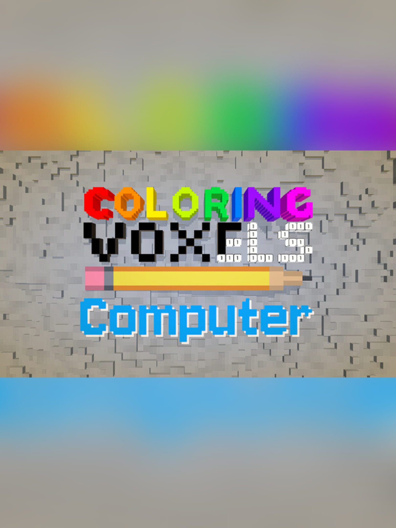 Coloring Voxels: Computer Pack cover