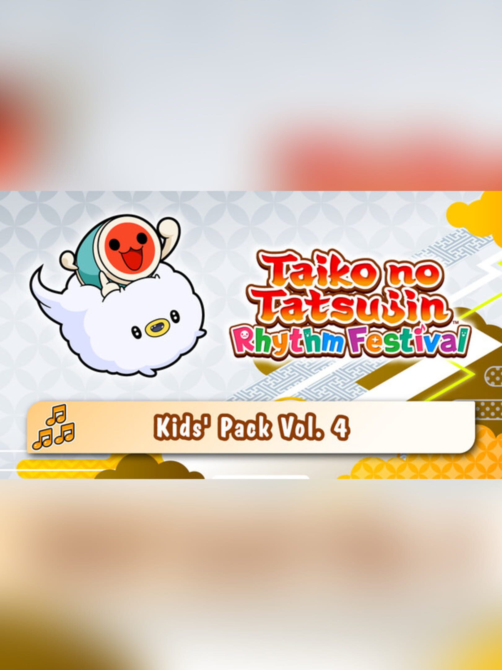 Taiko no Tatsujin: Rhythm Festival - Kids' Pack Vol. 4 cover
