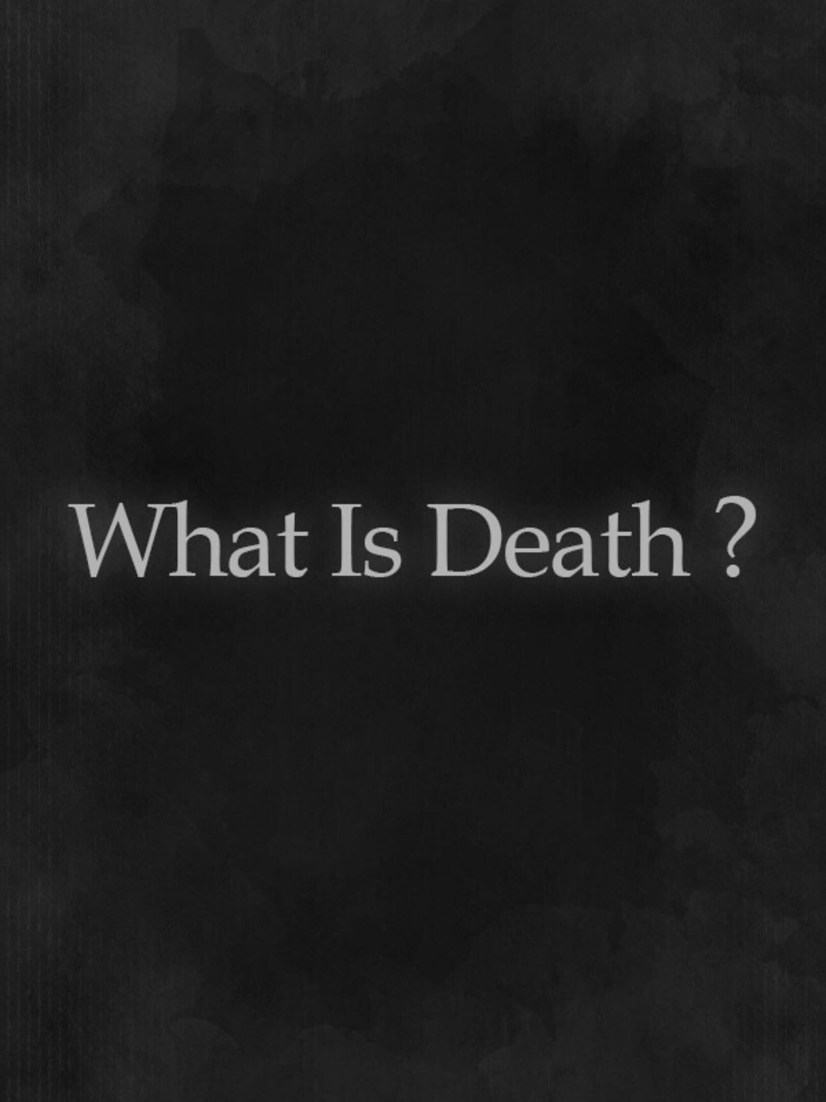 What Is Death? cover
