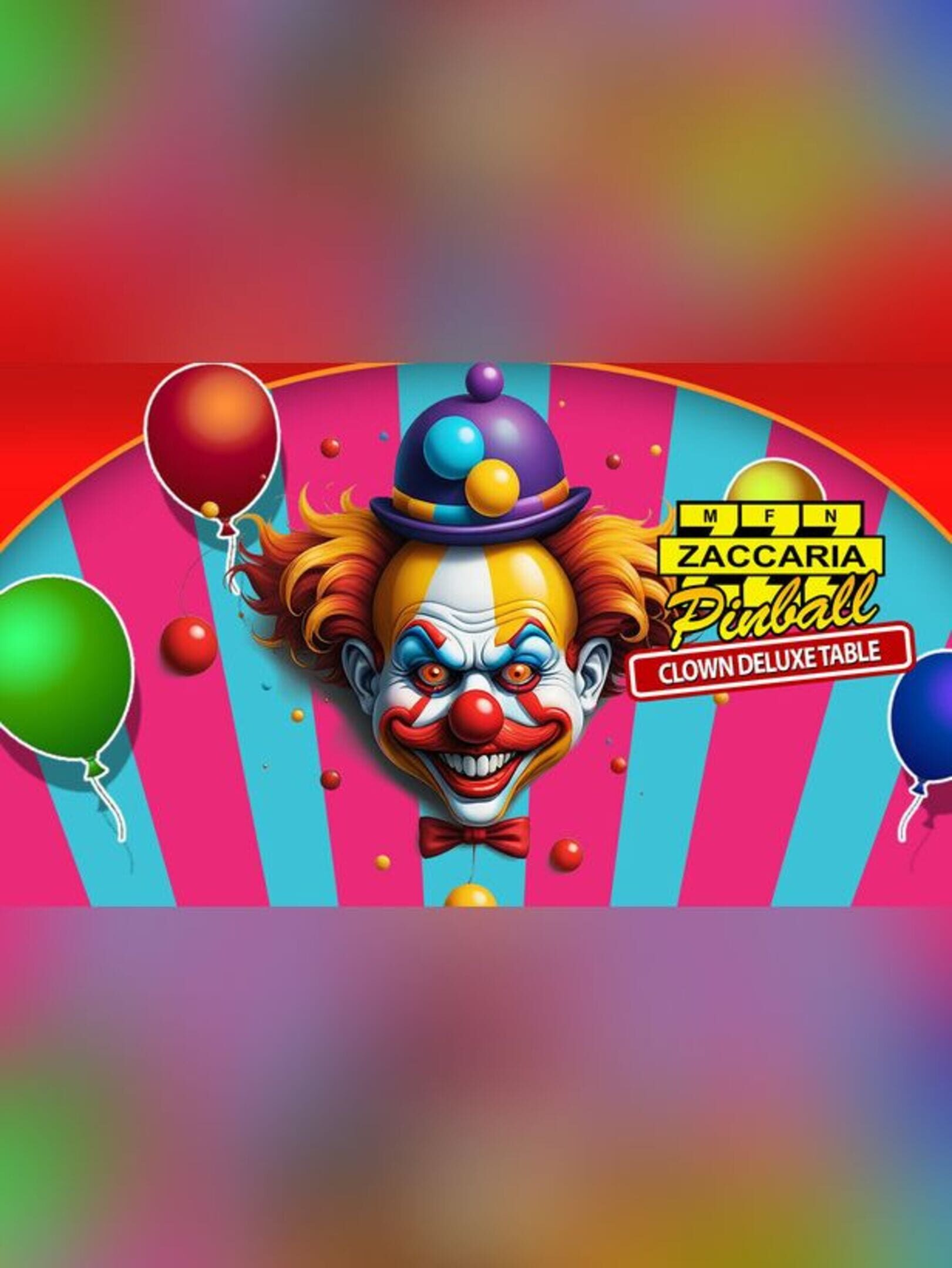 Zaccaria Pinball: Clown Deluxe Pinball Table cover